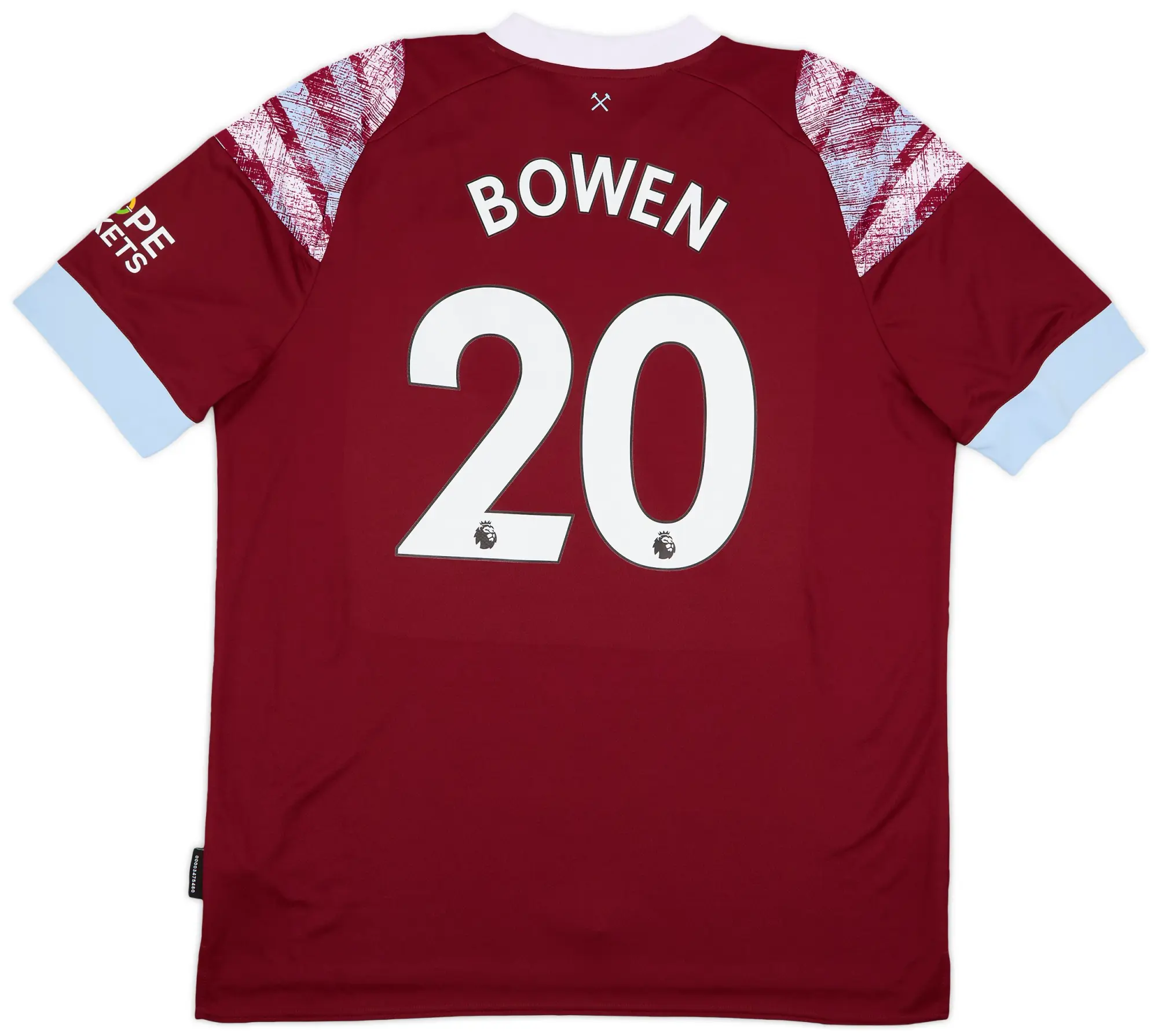 Umbro 2022-23 West Ham Home Shirt Bowen #20 (XXL)