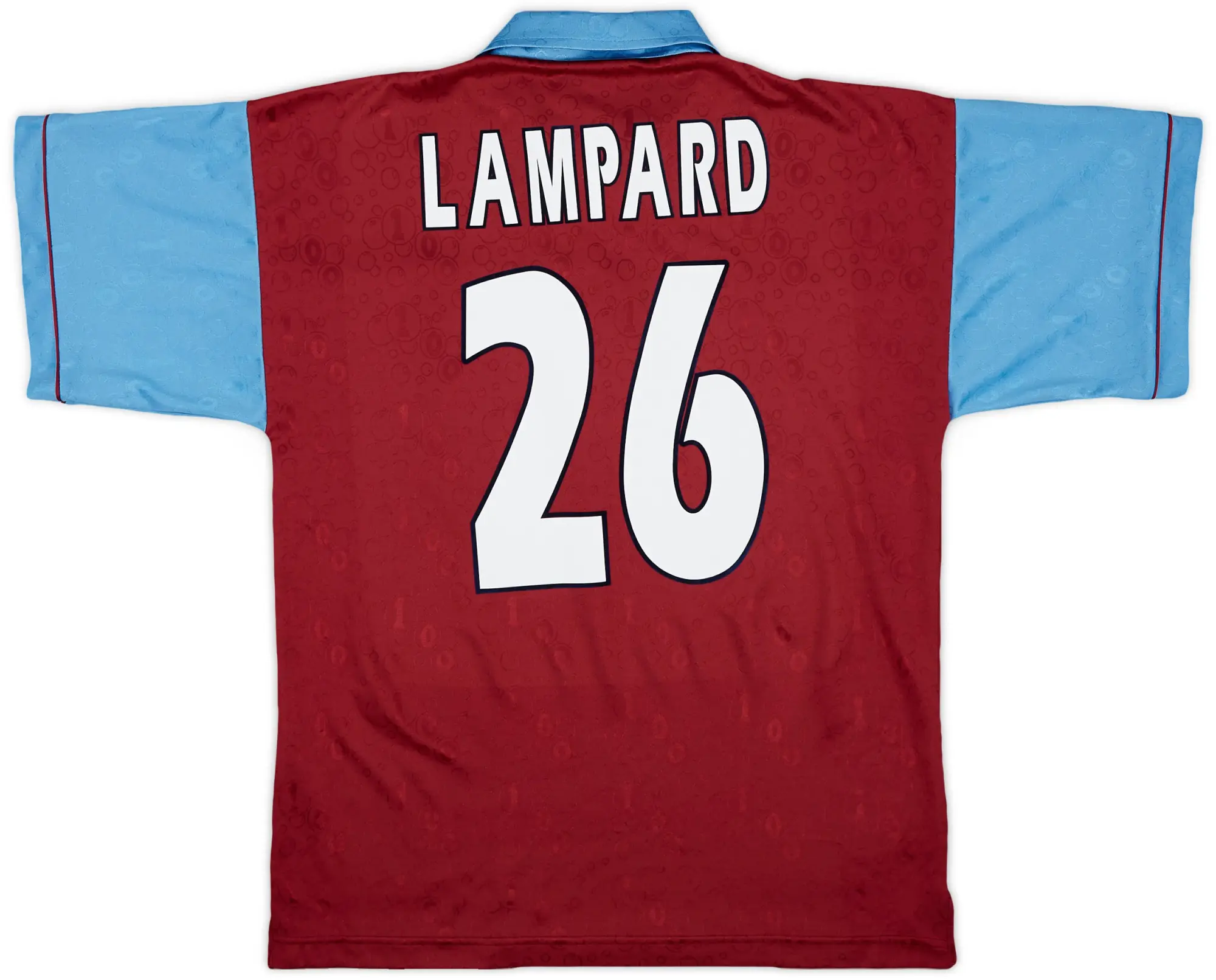 1995-97 West Ham Centenary Home Shirt Lampard #26 - 5/10 - (L)