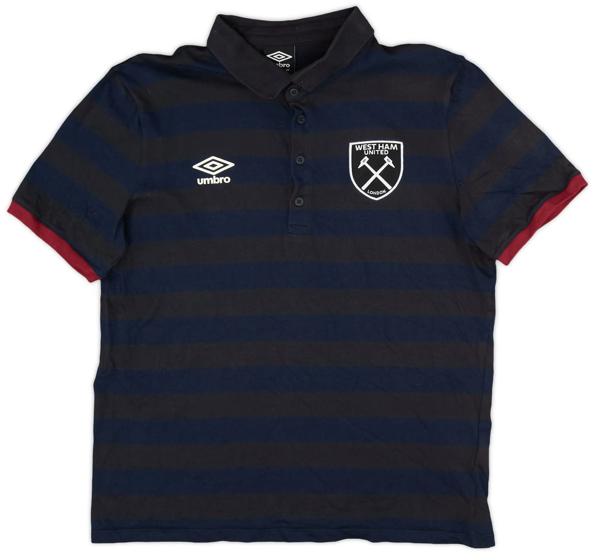 2015-16 West Ham Umbro Polo Shirt - 9/10 - (L)