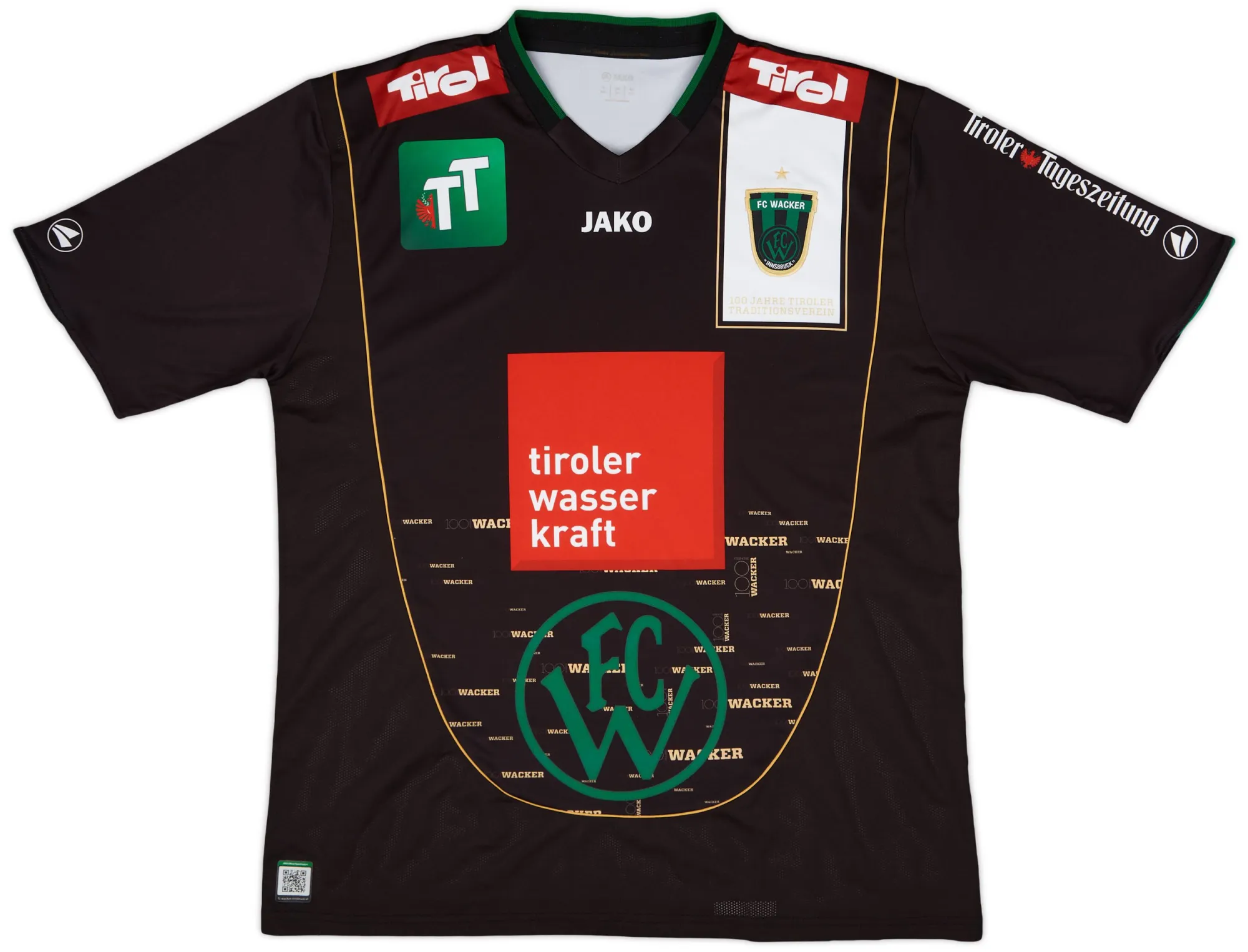 Jako Wacker Innsbruck Mens SS Home Shirt 2013/14