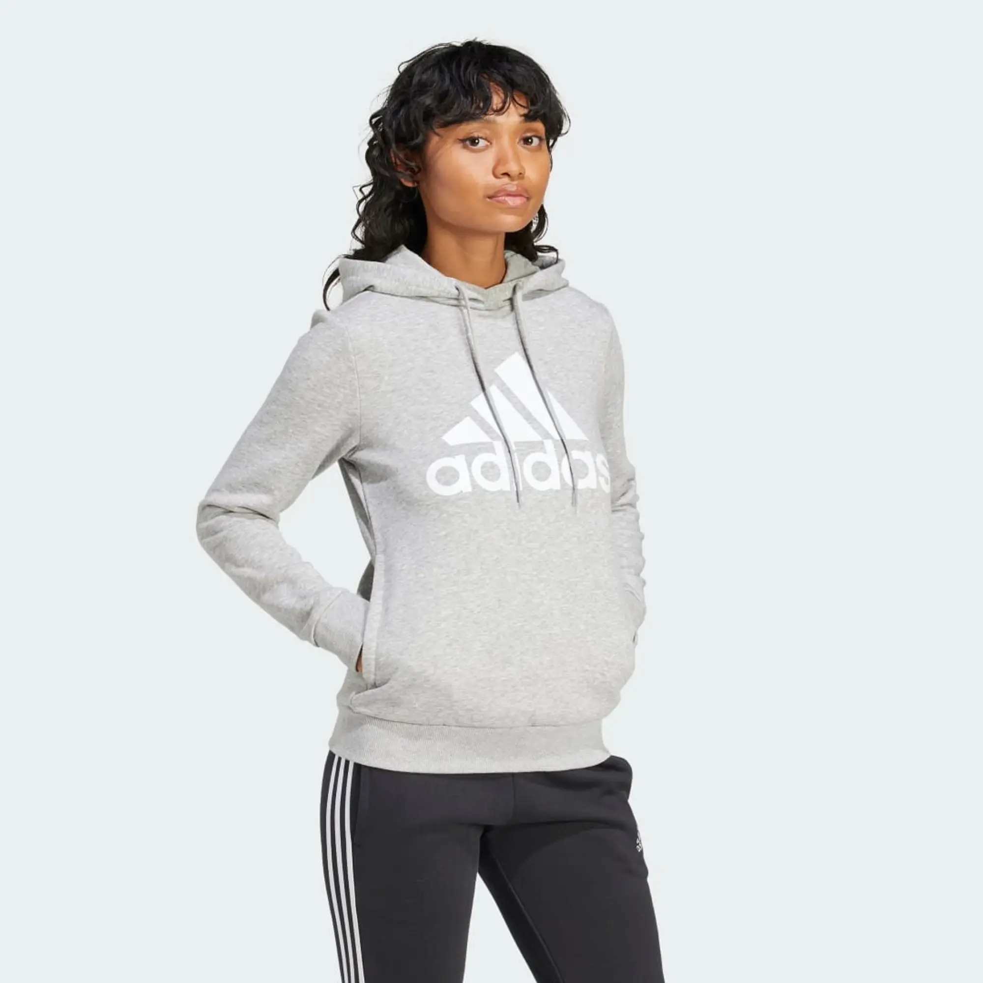 adidas Essentials Logo Fleece Hoodie