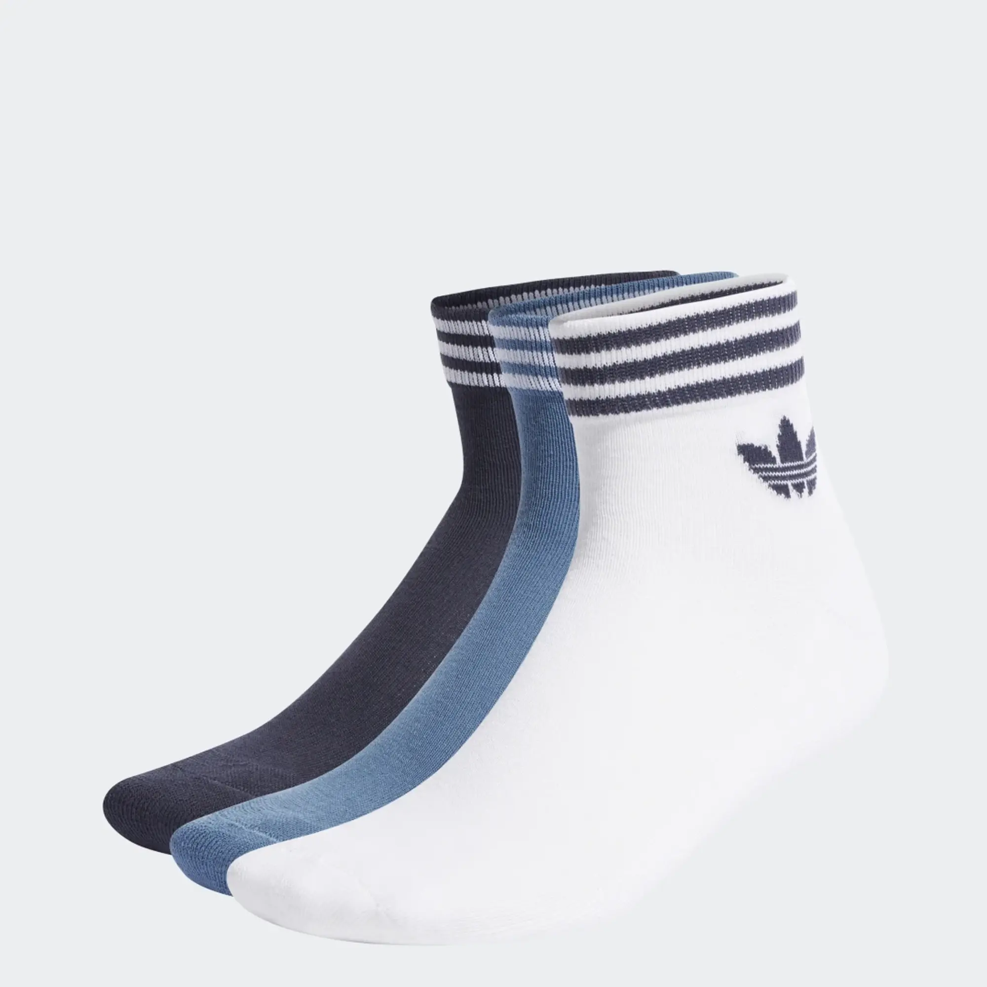 adidas Island Club Trefoil Ankle Socks 3 Pairs