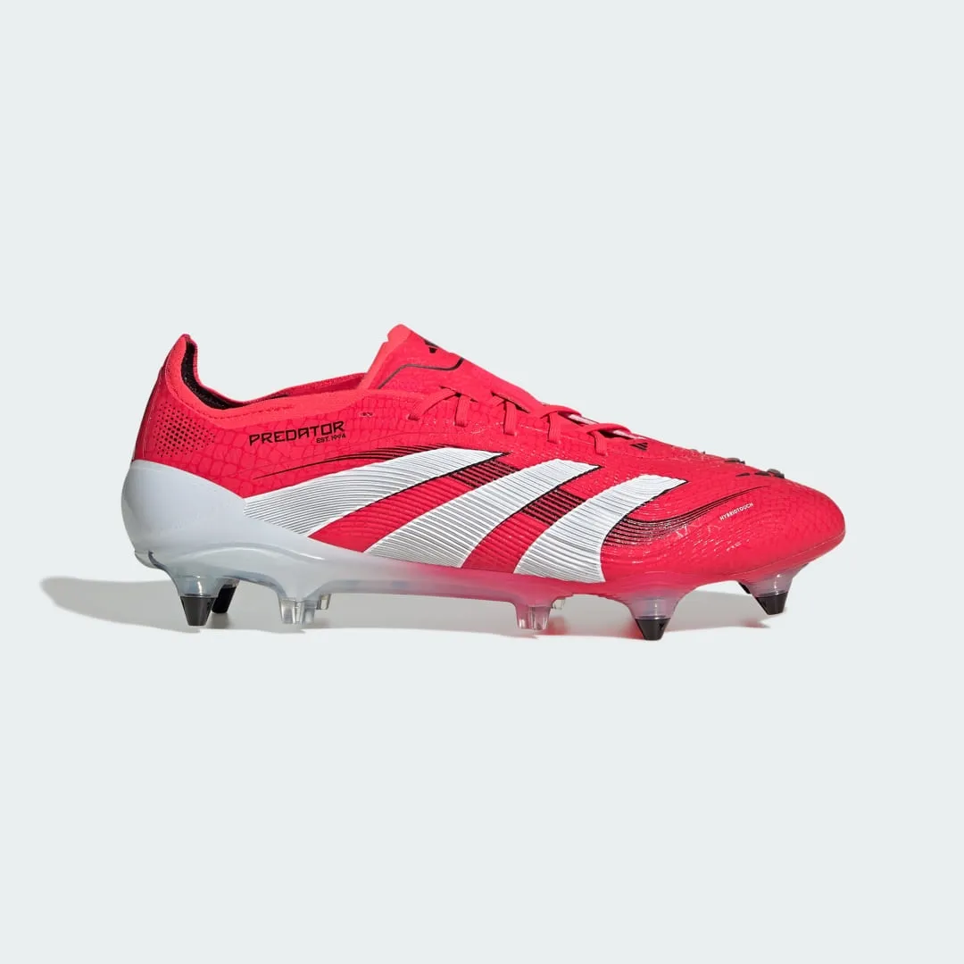 Adidas Predator Elite Sg Pure Victory - Lucid Red/Footwear White