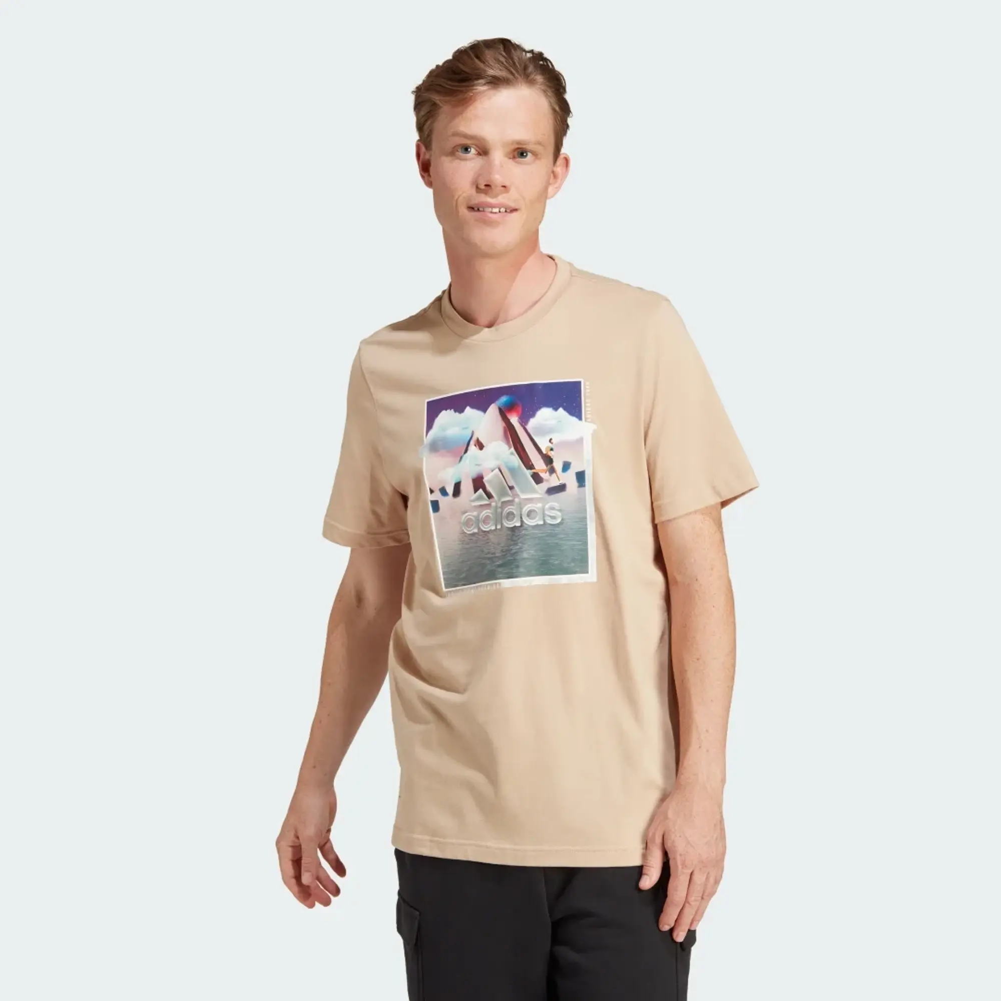 adidas Landscape Badge Graphic T-Shirt