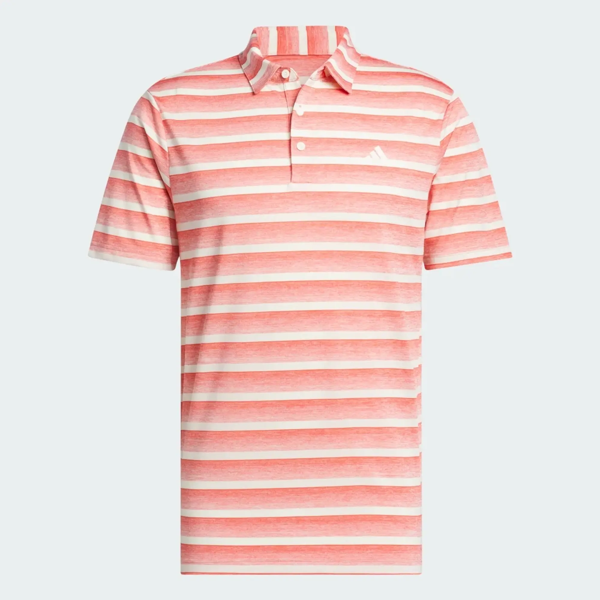 adidas Two-Color Striped Polo Shirt