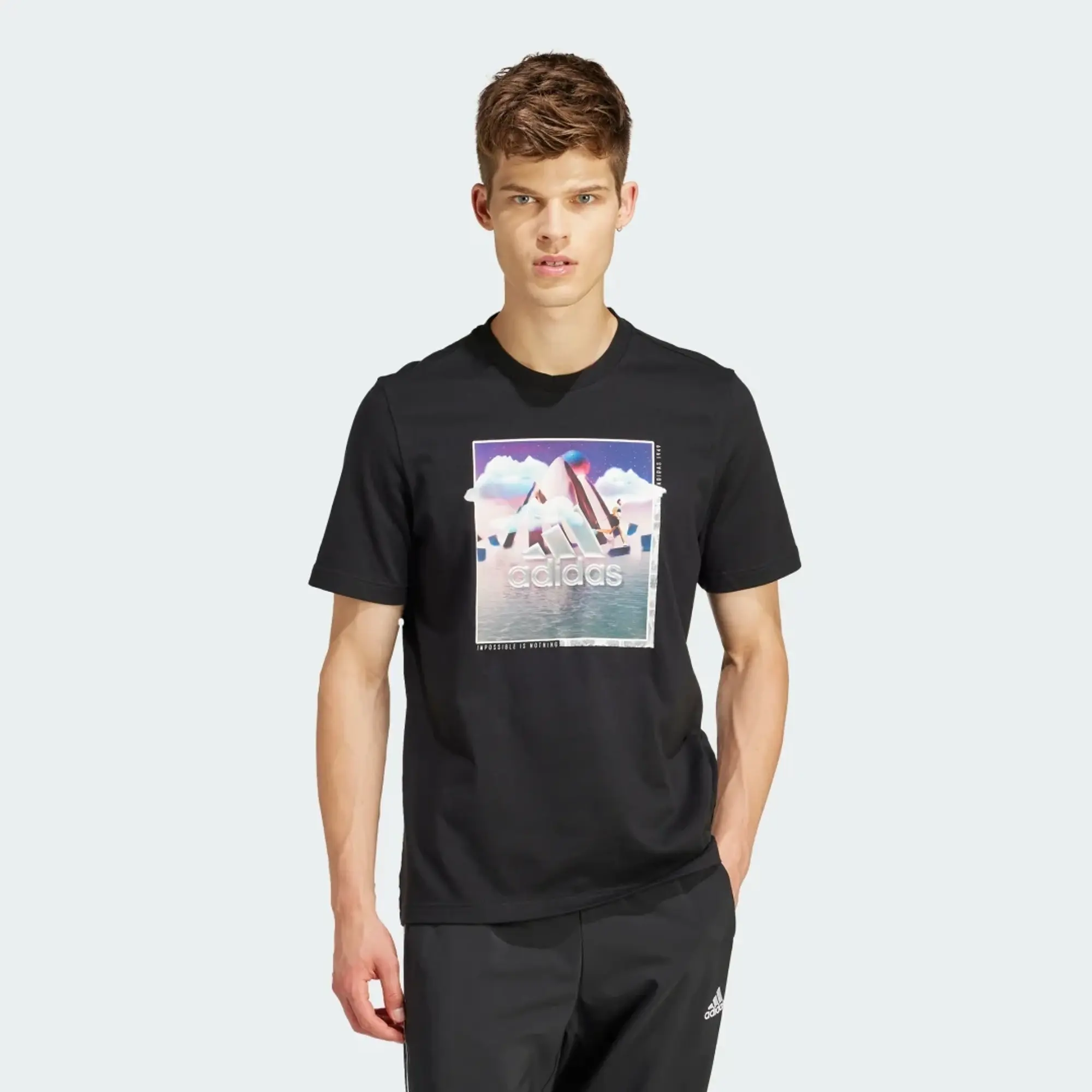 adidas Landscape Badge Graphic T-Shirt
