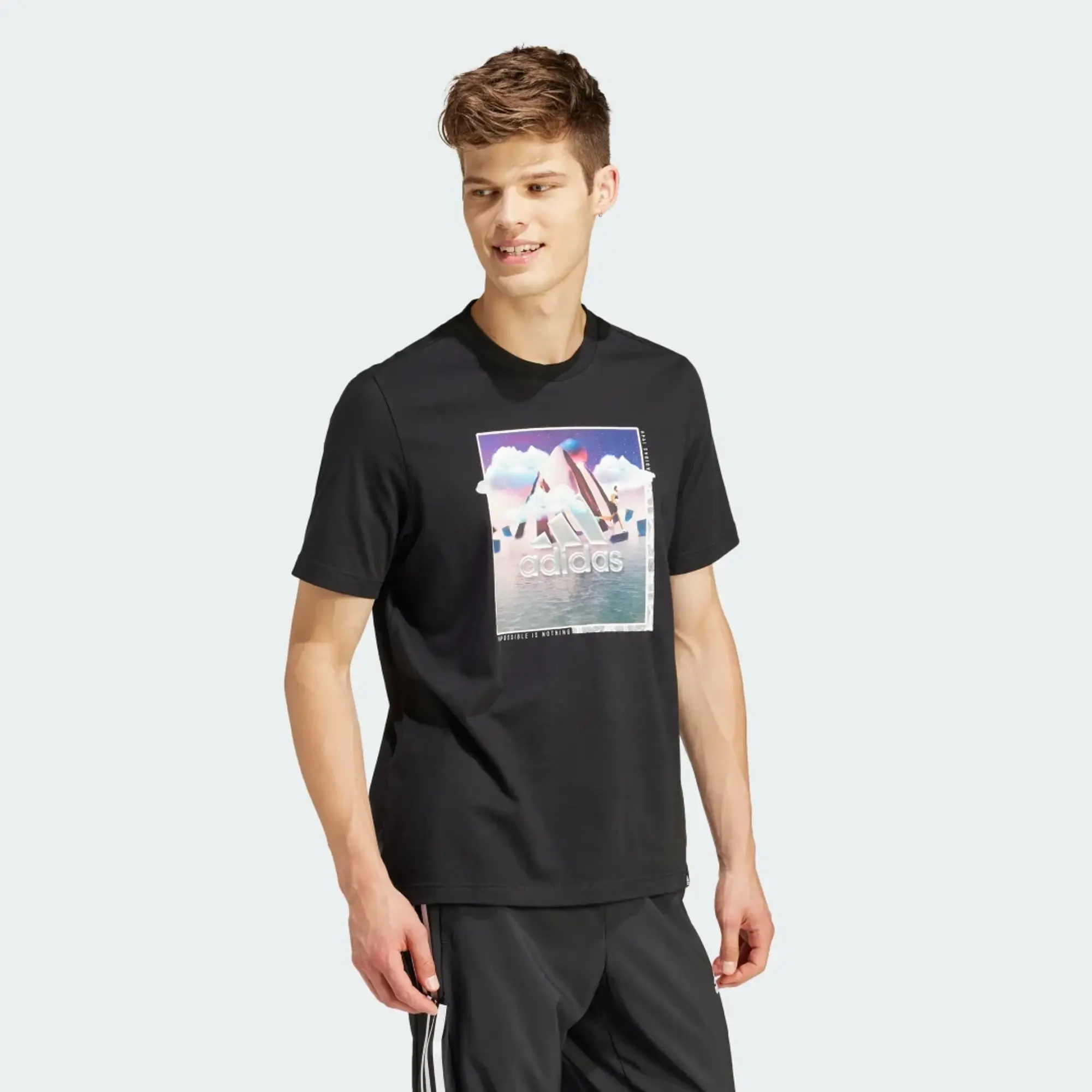 adidas Landscape Badge Graphic T-Shirt