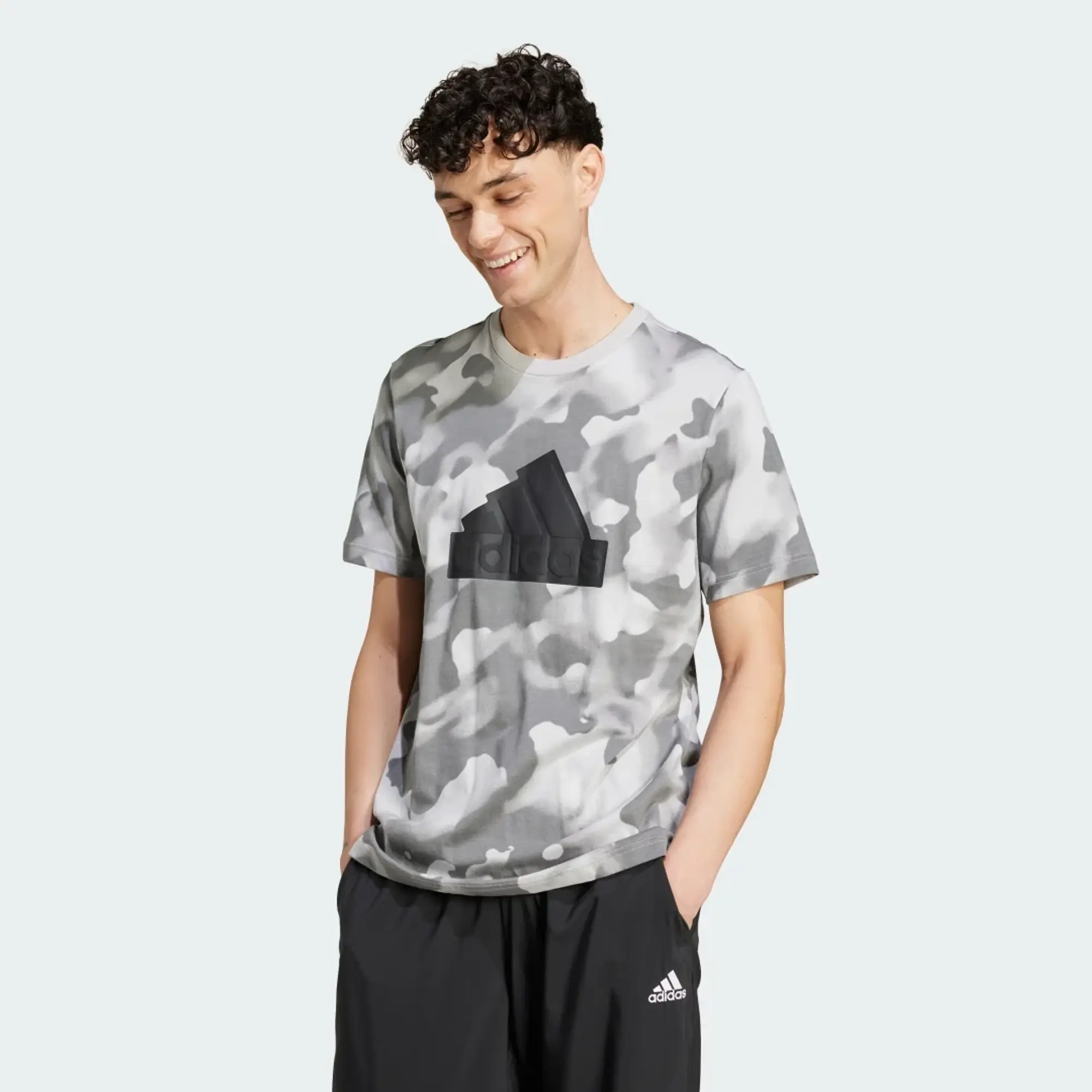 adidas Future Icons Badge of Sport Allover Print T-Shirt