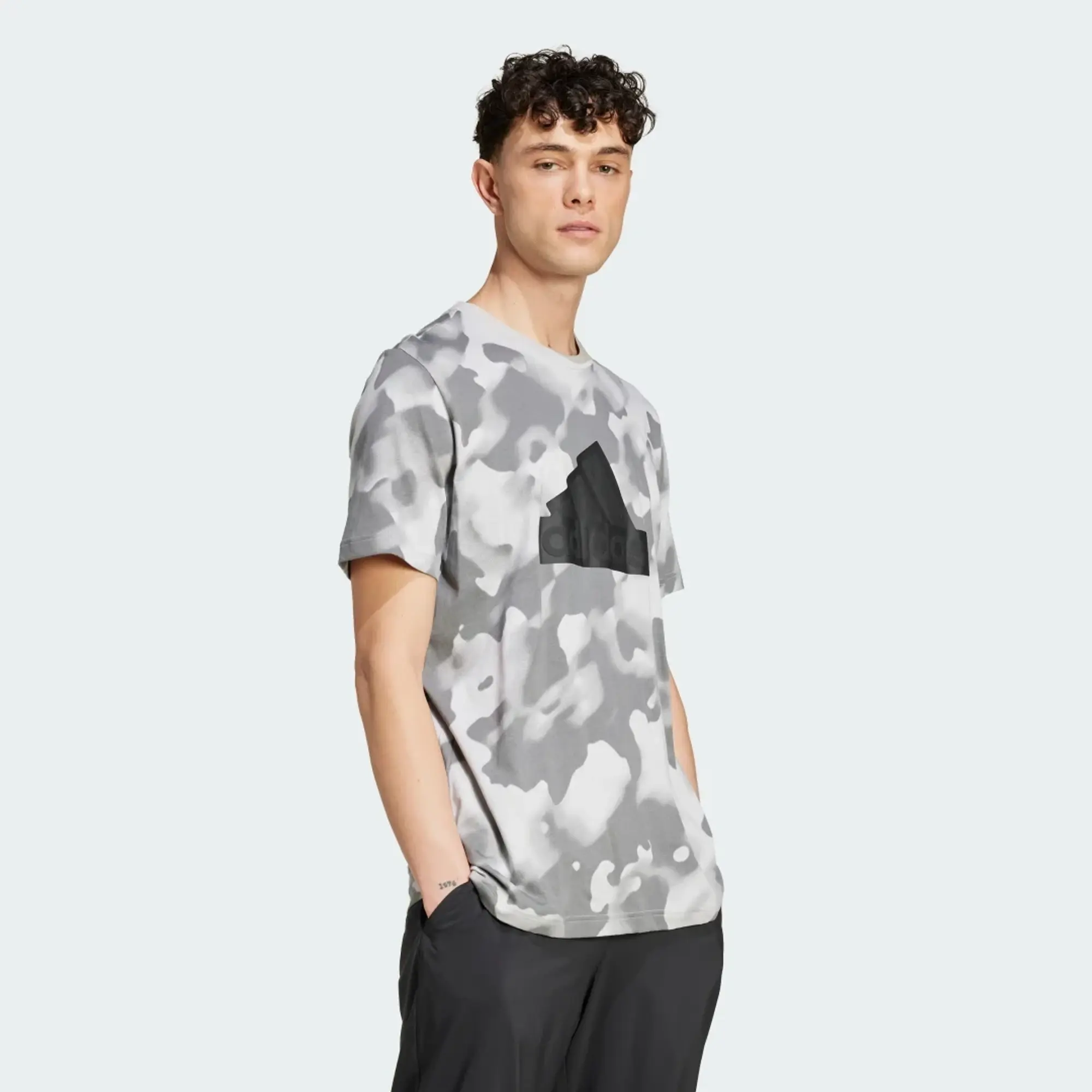 adidas Future Icons Badge of Sport Allover Print T-Shirt