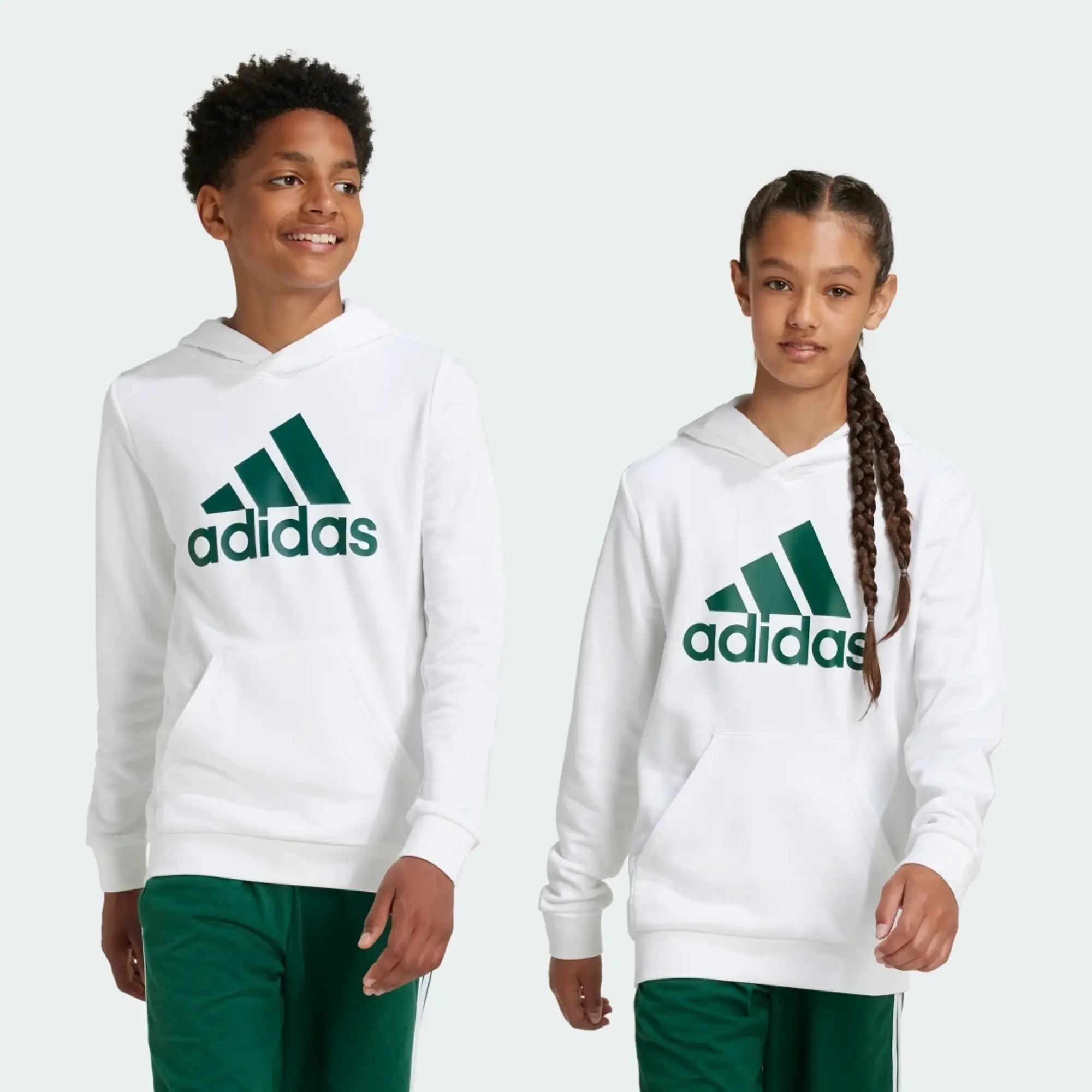 Adidas Big Logo Essentials Cotton Hoodie