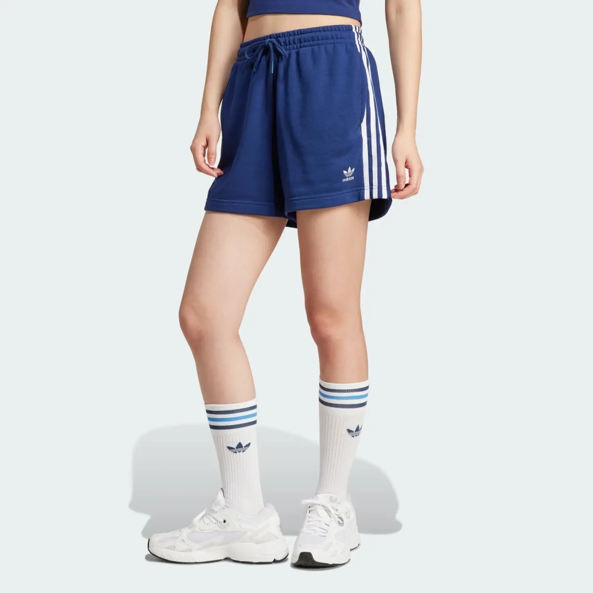 adidas 3-Stripes French Terry Shorts