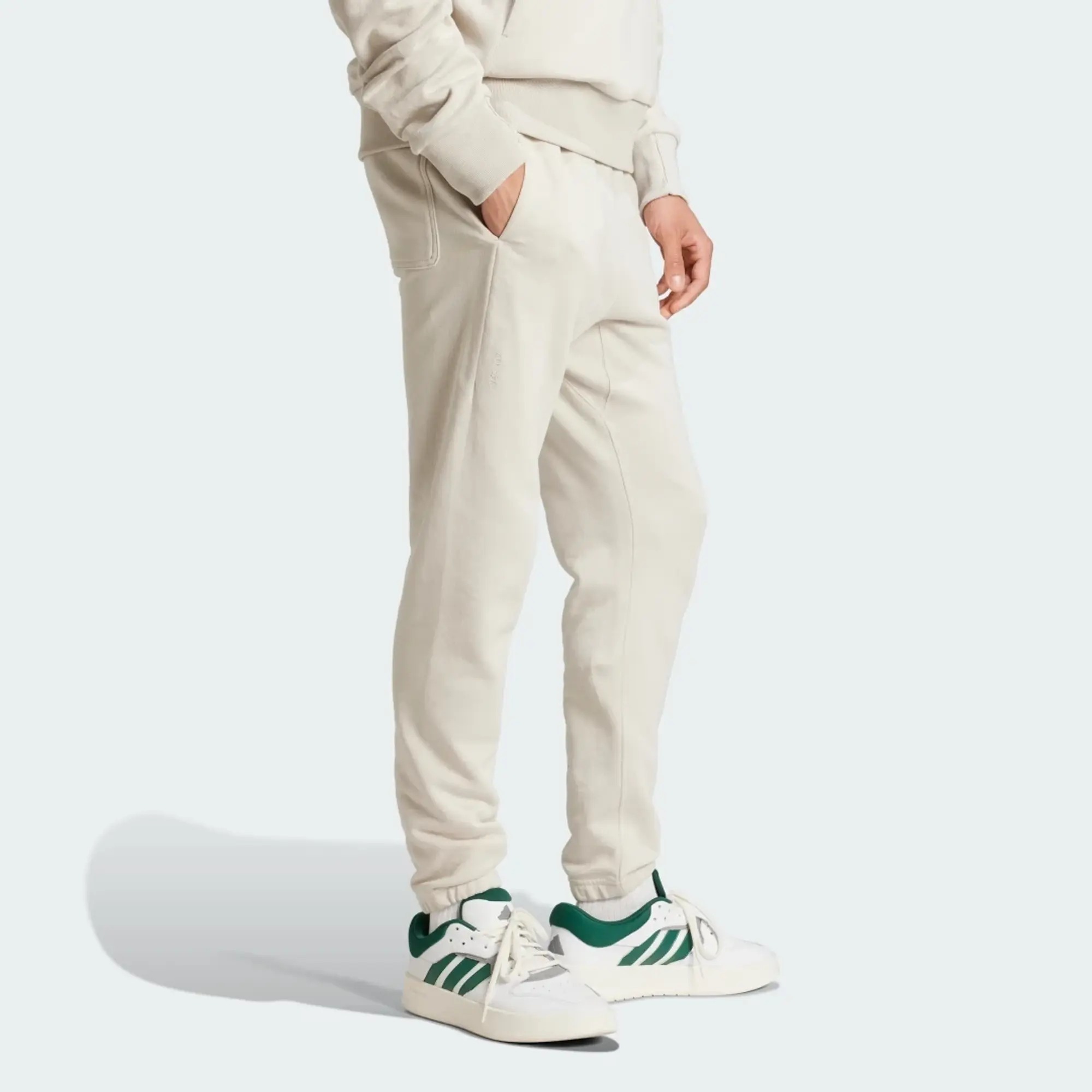 adidas All SZN French Terry Regular Tapered Trousers, Alumina