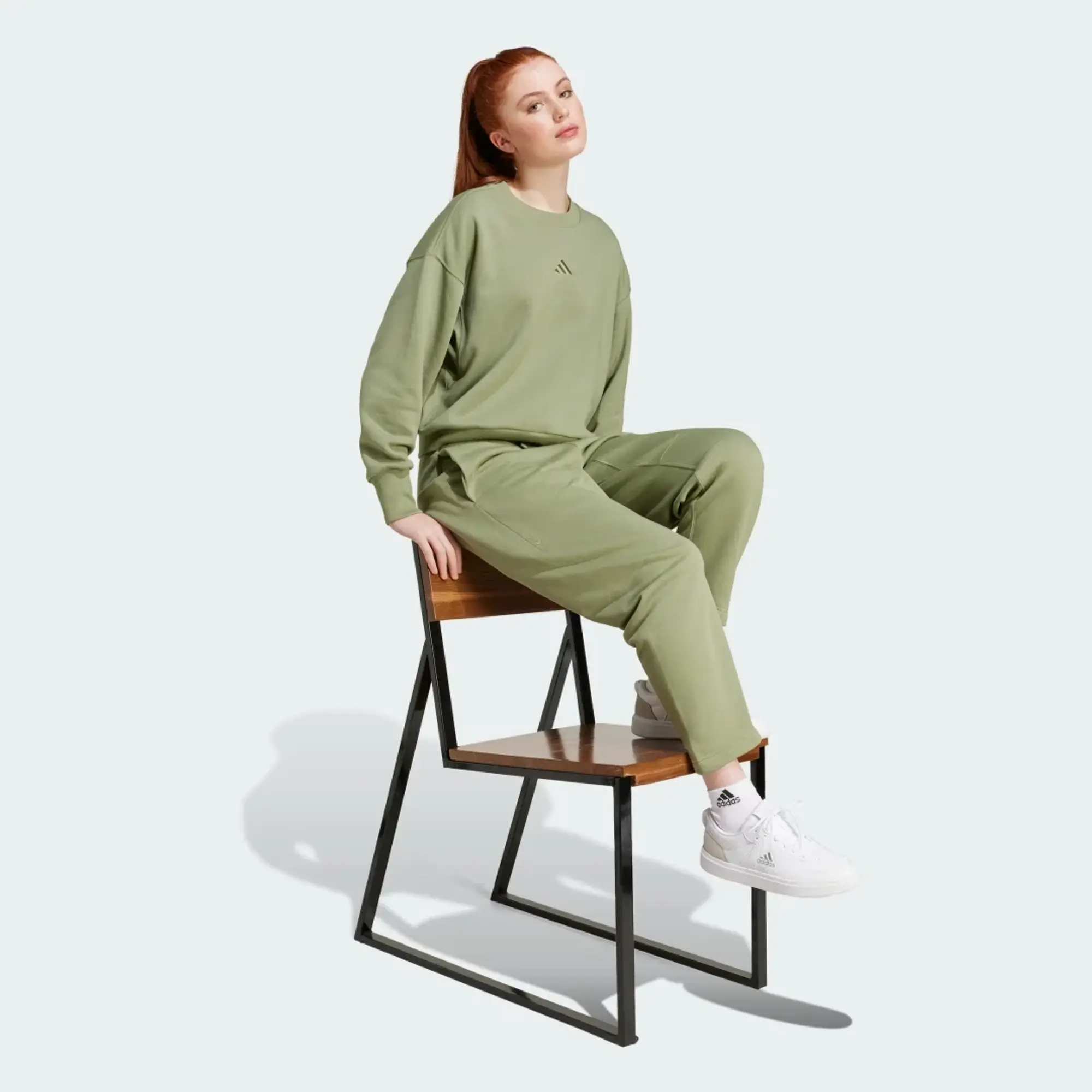 Adidas All Szn Fleece Barrel Leg Joggers