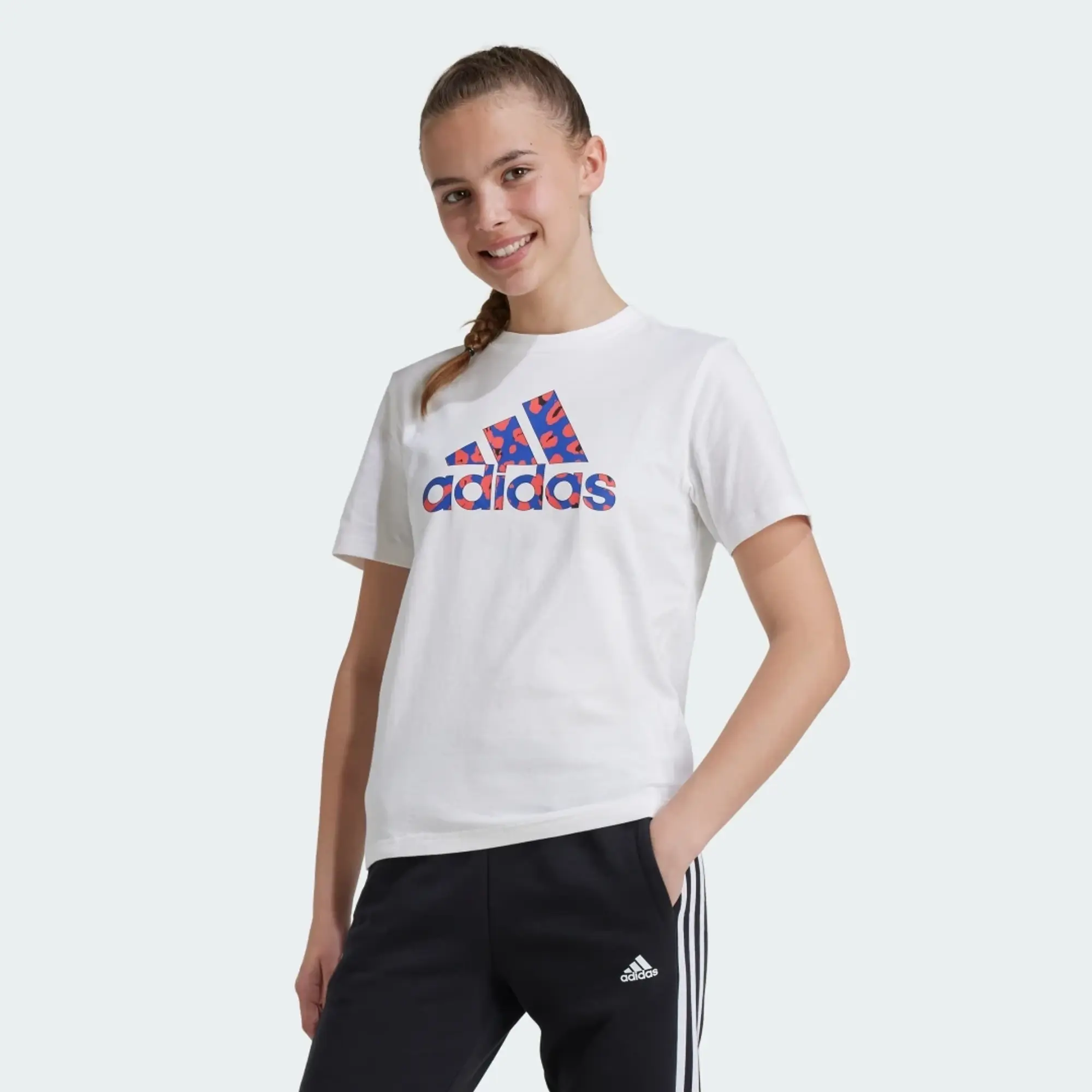 adidas Animal Print Graphic T-Shirt