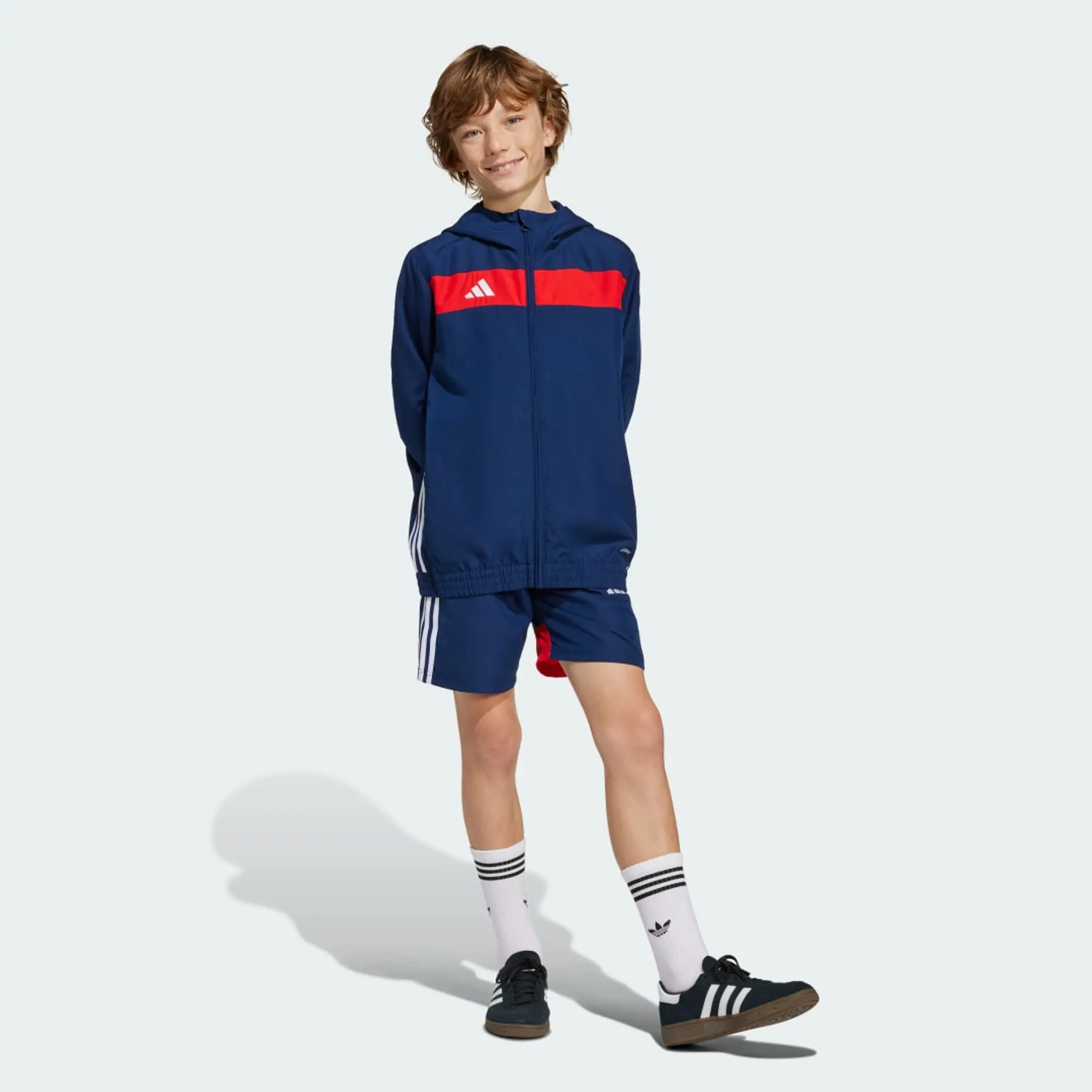 Adidas Tiro 25 Essentials Woven Full Zip Sweatshirt