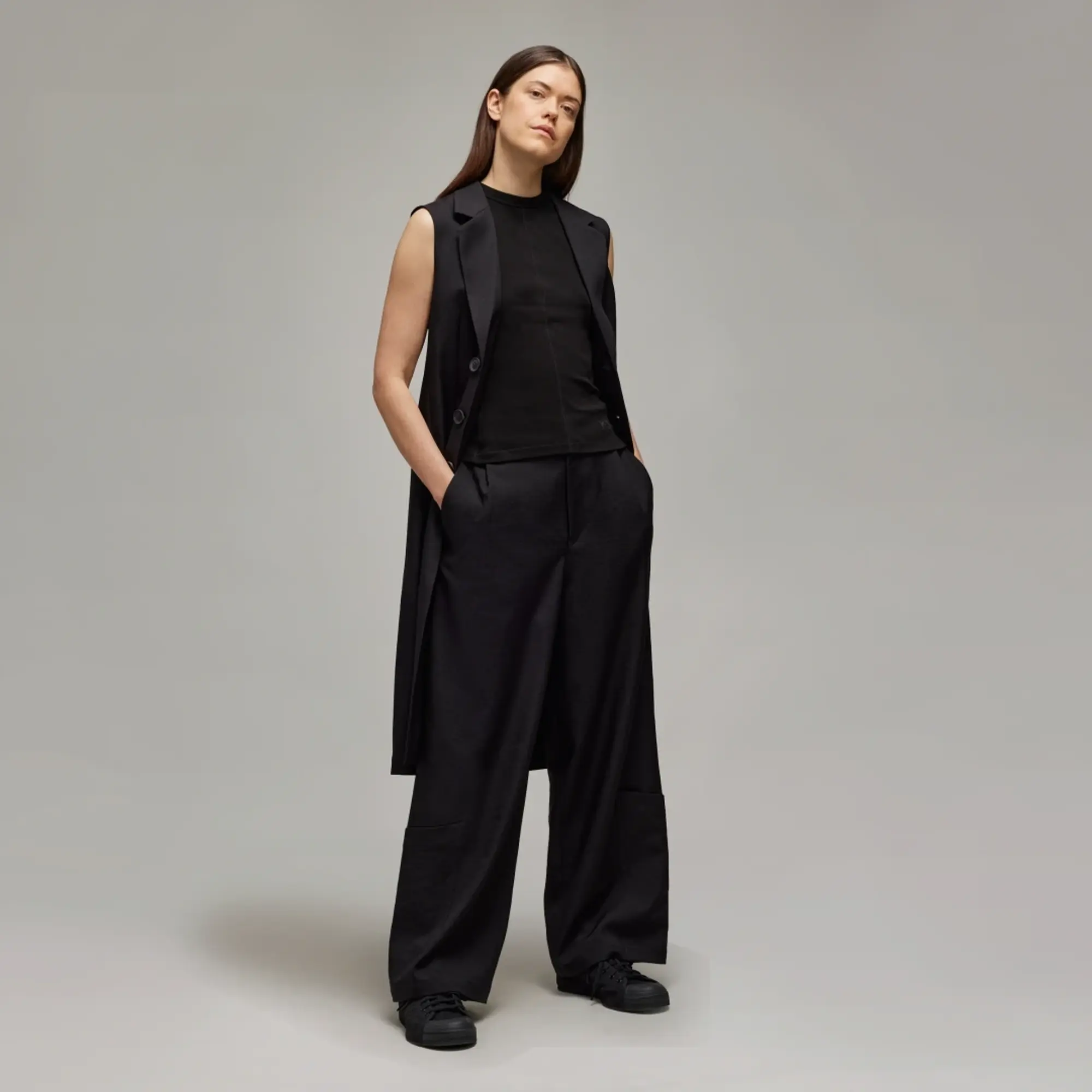 adidas Y-3 Sport Uniform Wide Leg Trousers