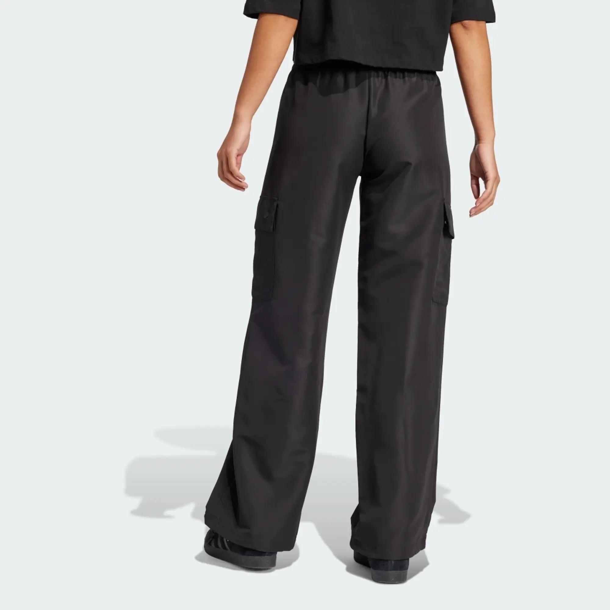 adidas Black Ferns Essentials Woven Cargo Tracksuit Bottoms