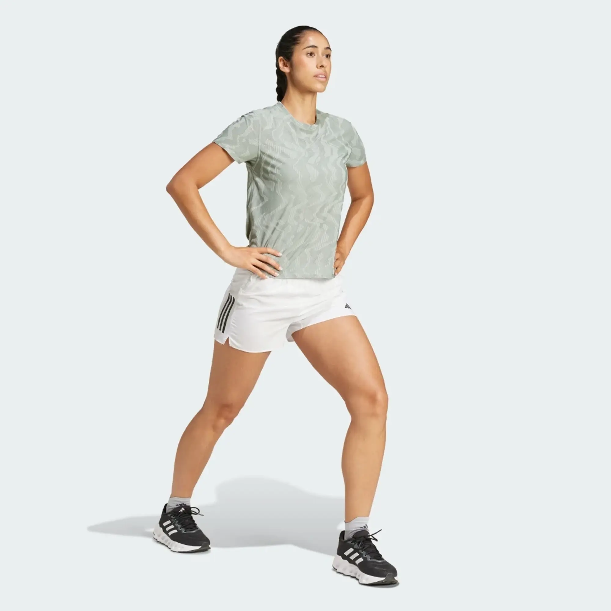 Adidas Ultimate Running Engineered Climacool+ Short Sleeve T-shirt