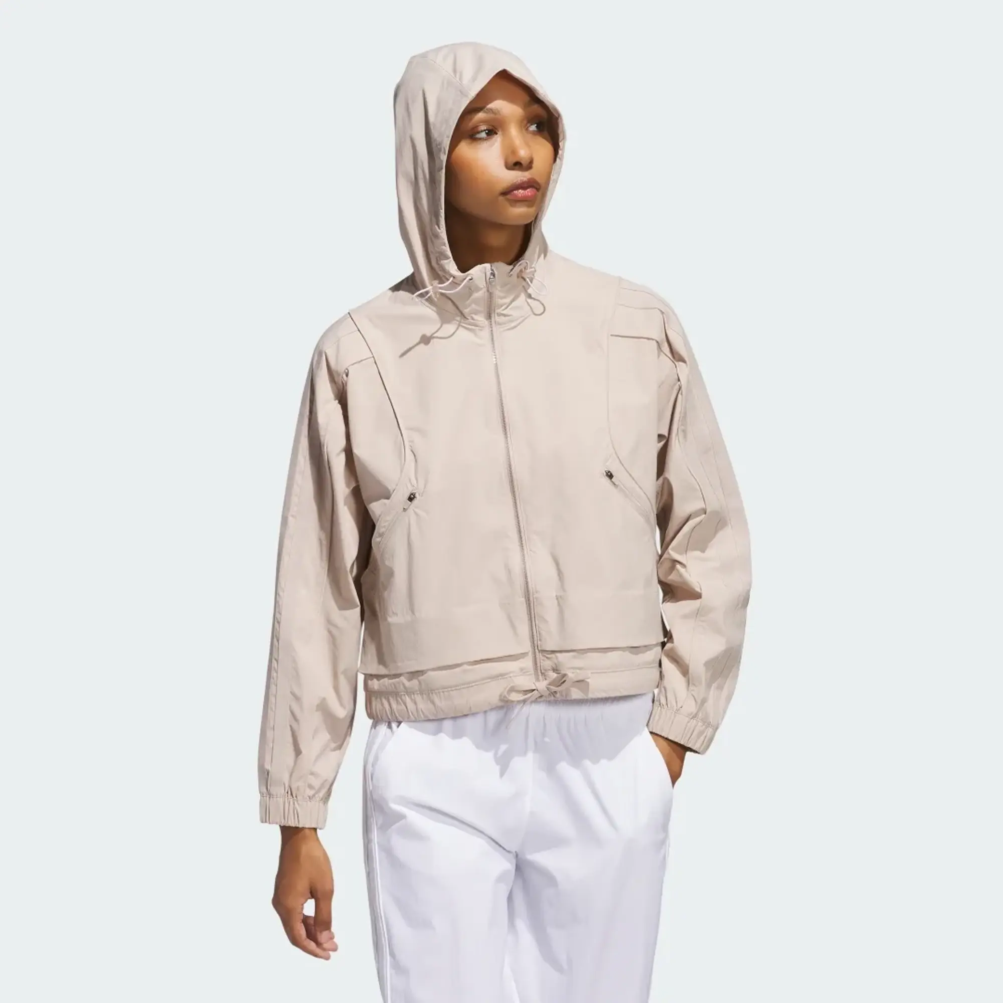 adidas Beyond Full-Zip Hooded Jacket