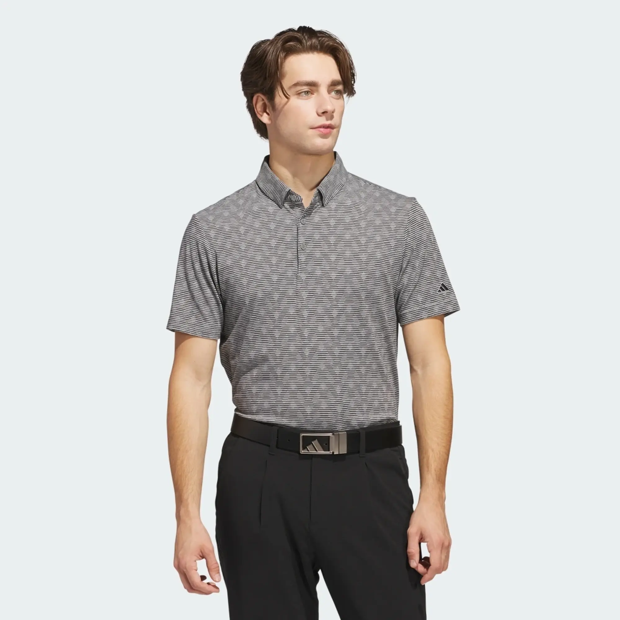 adidas Go-To Printed Stripe Polo Shirt