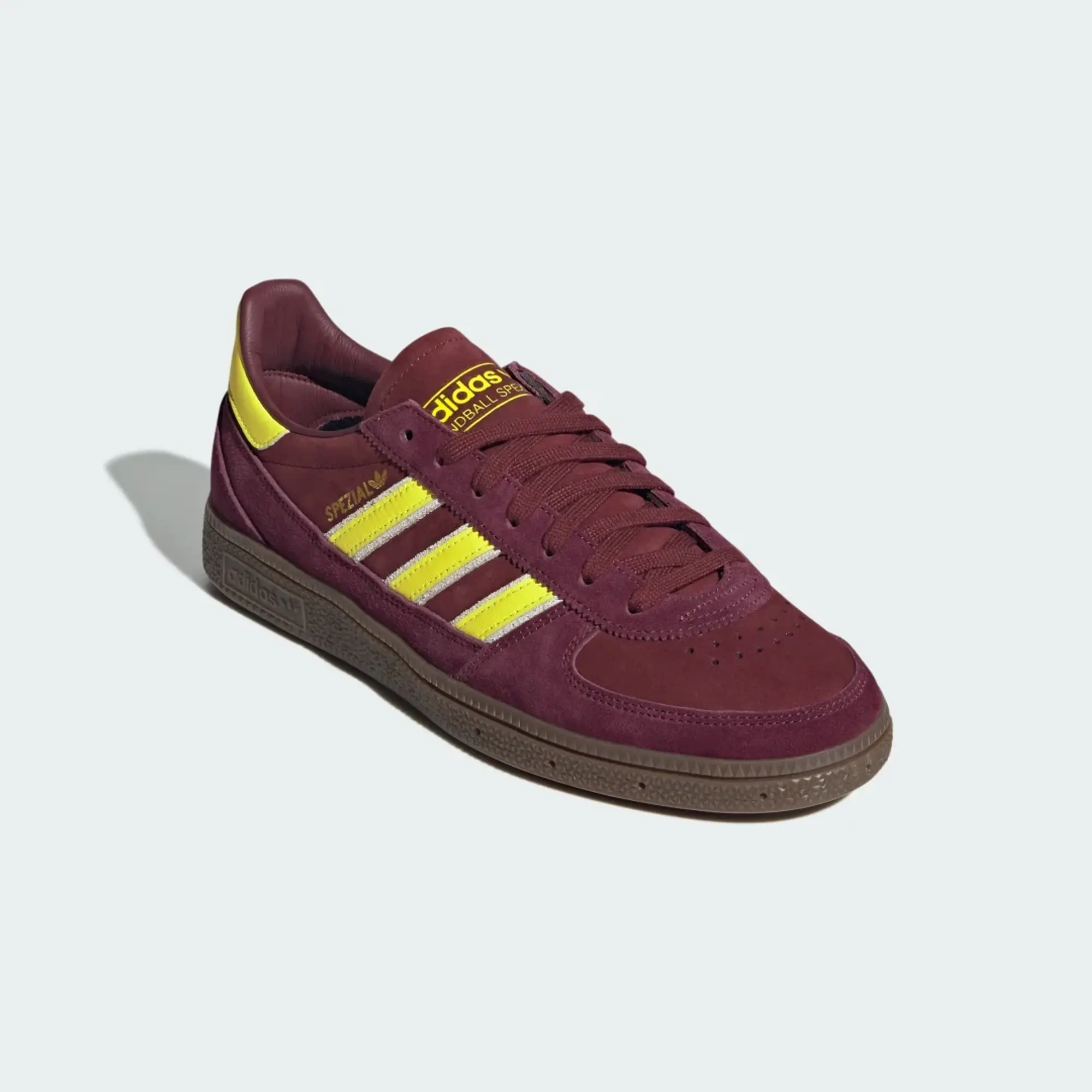 adidas Originals Sneakers Adidas Handball Spezial Wm Shadow Red/ Solar Yellow/ Off White Eur 47 1/3