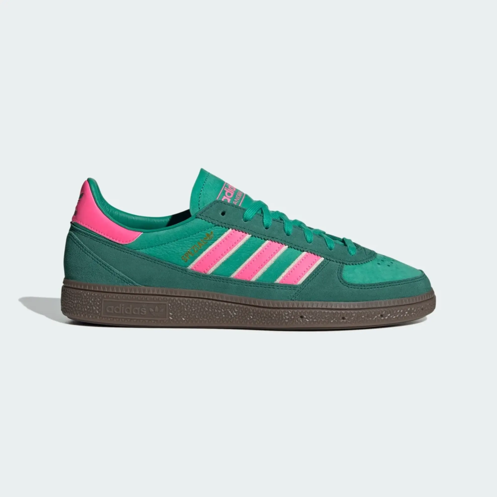 Adidas Handball Spezial Wm Sneaker Court Green/Pink/Off White