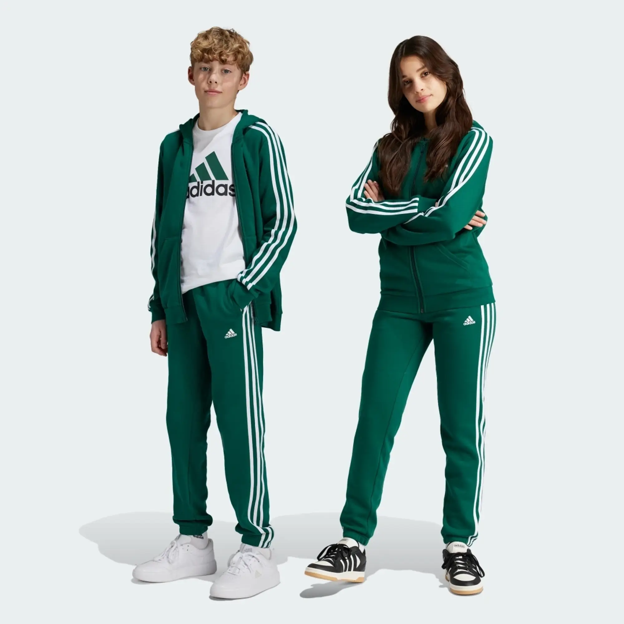 adidas Essentials 3-Stripes Fleece Joggers