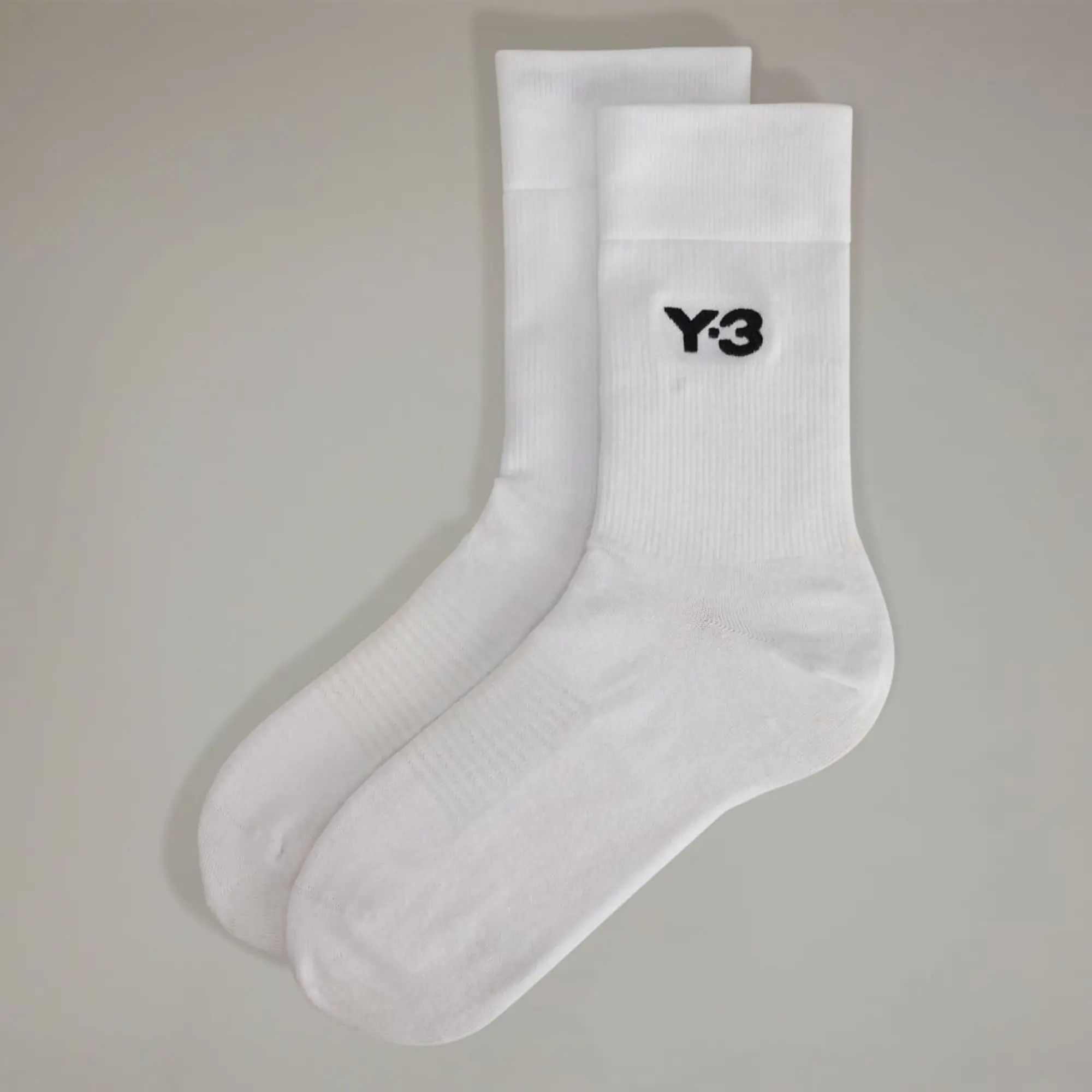 adidas Y-3 Classic Crew Socks White S