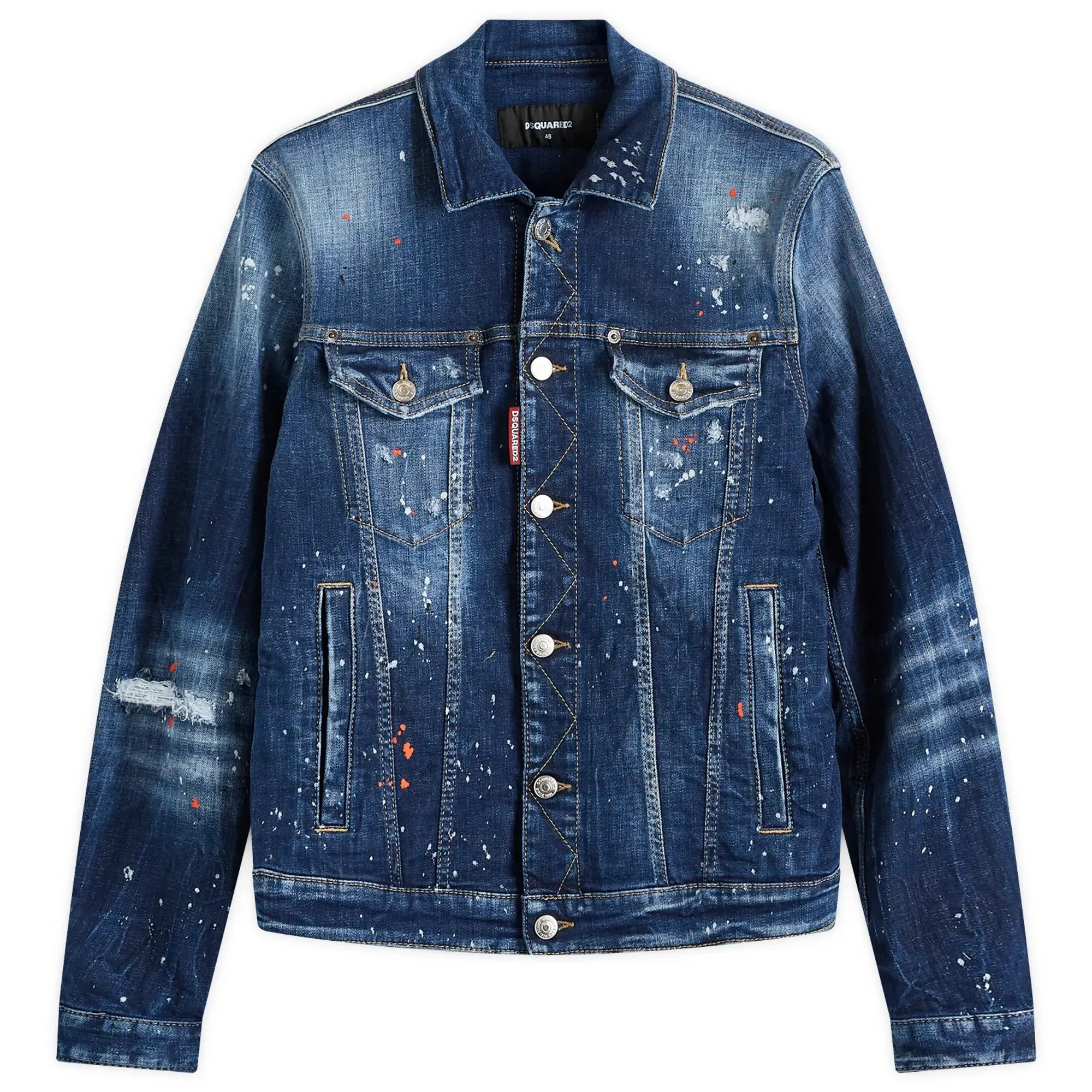 Dsquared2 Men's Dan Jean Jacket Navy Blue