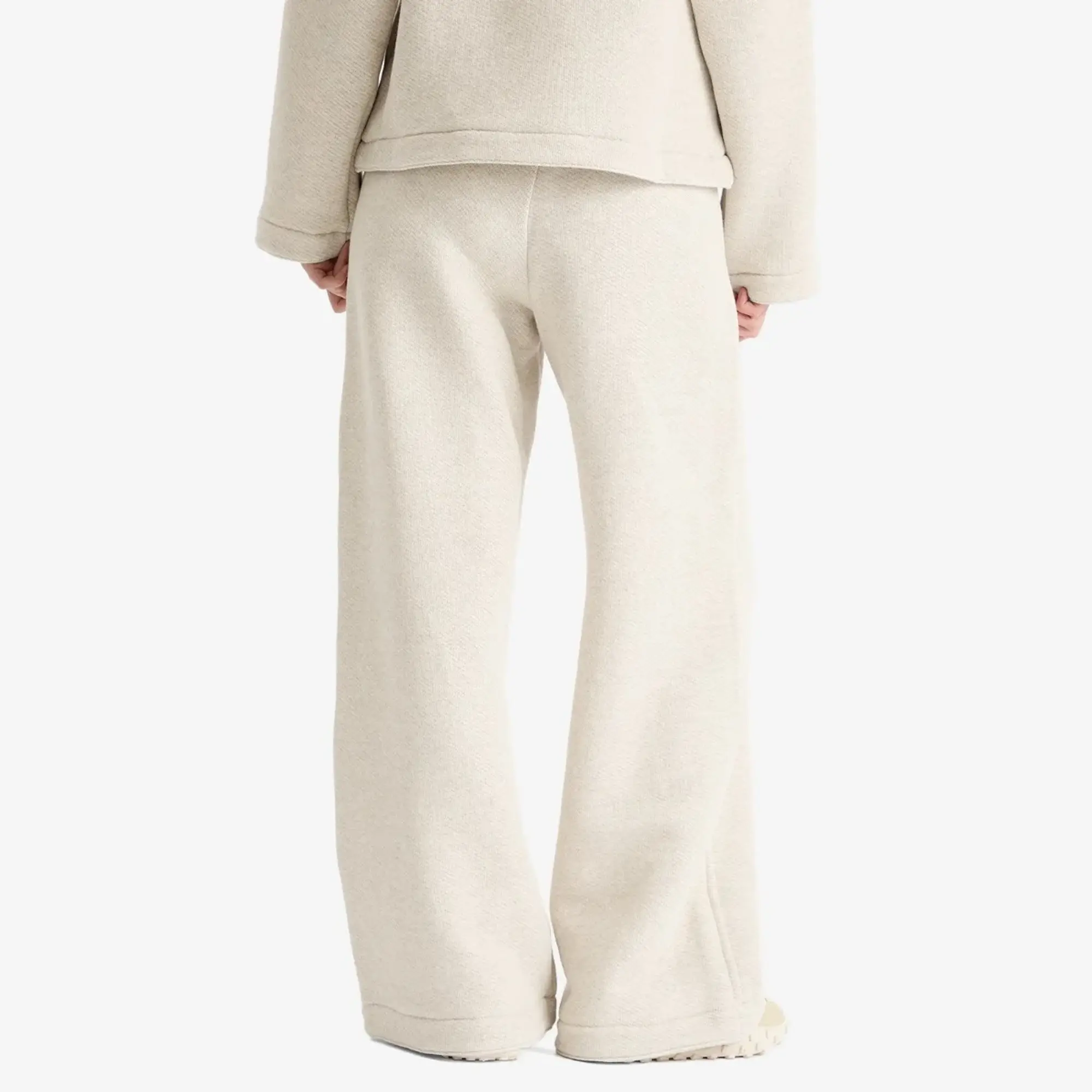 Max Mara Women's Tay Textured Sweatpants Albino