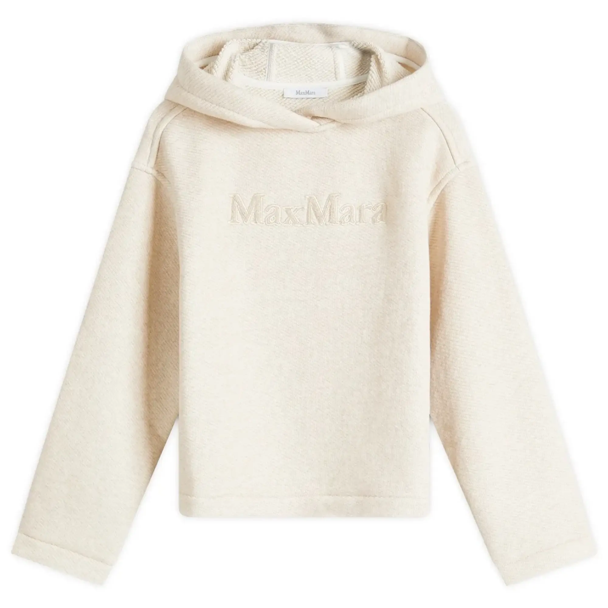 Max Mara Women's Gary Logo Hoodie Albino