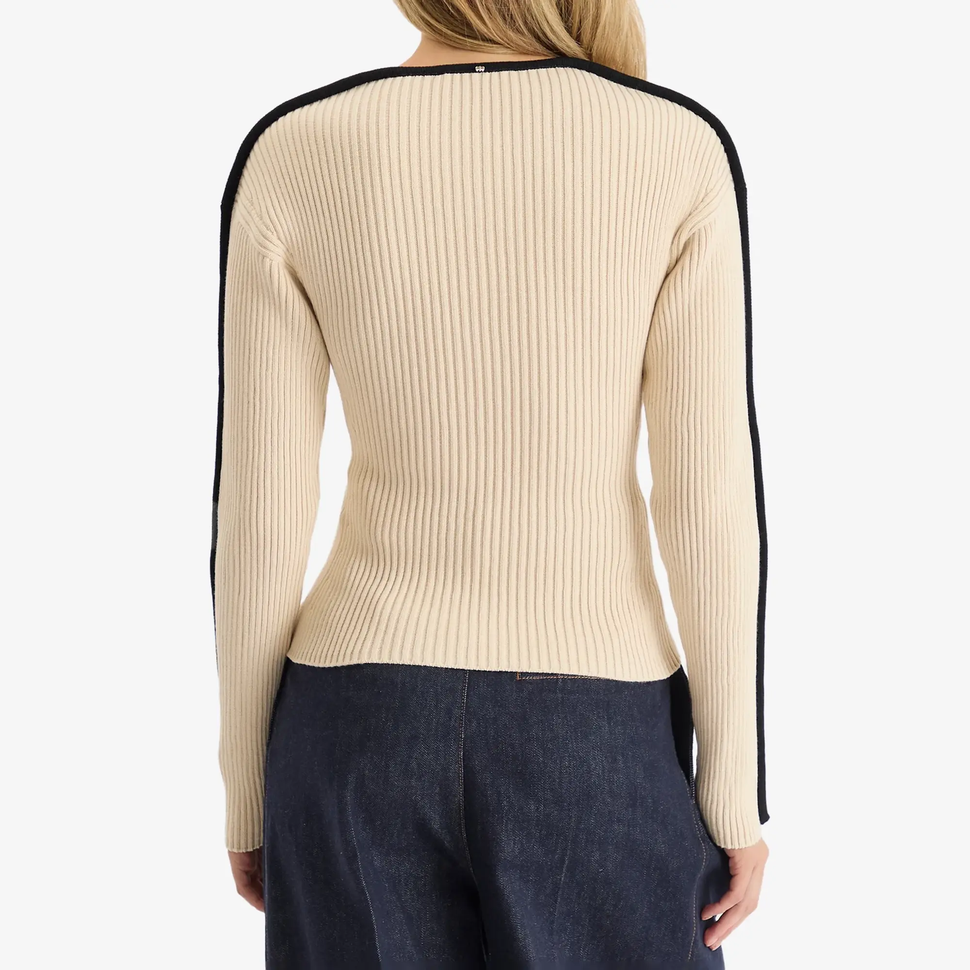 Sportmax Women's Boemia Knitted Sweater Ivory
