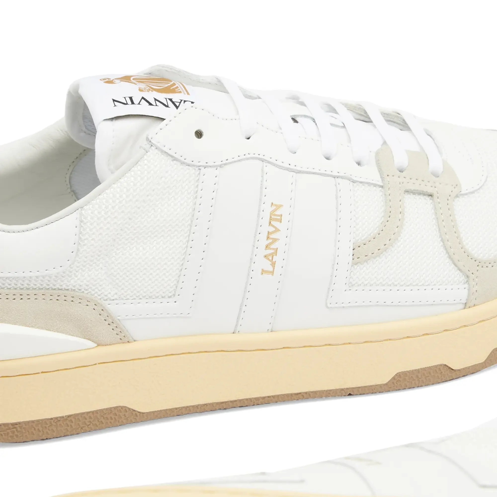 Lanvin Men's Clay Sneaker White
