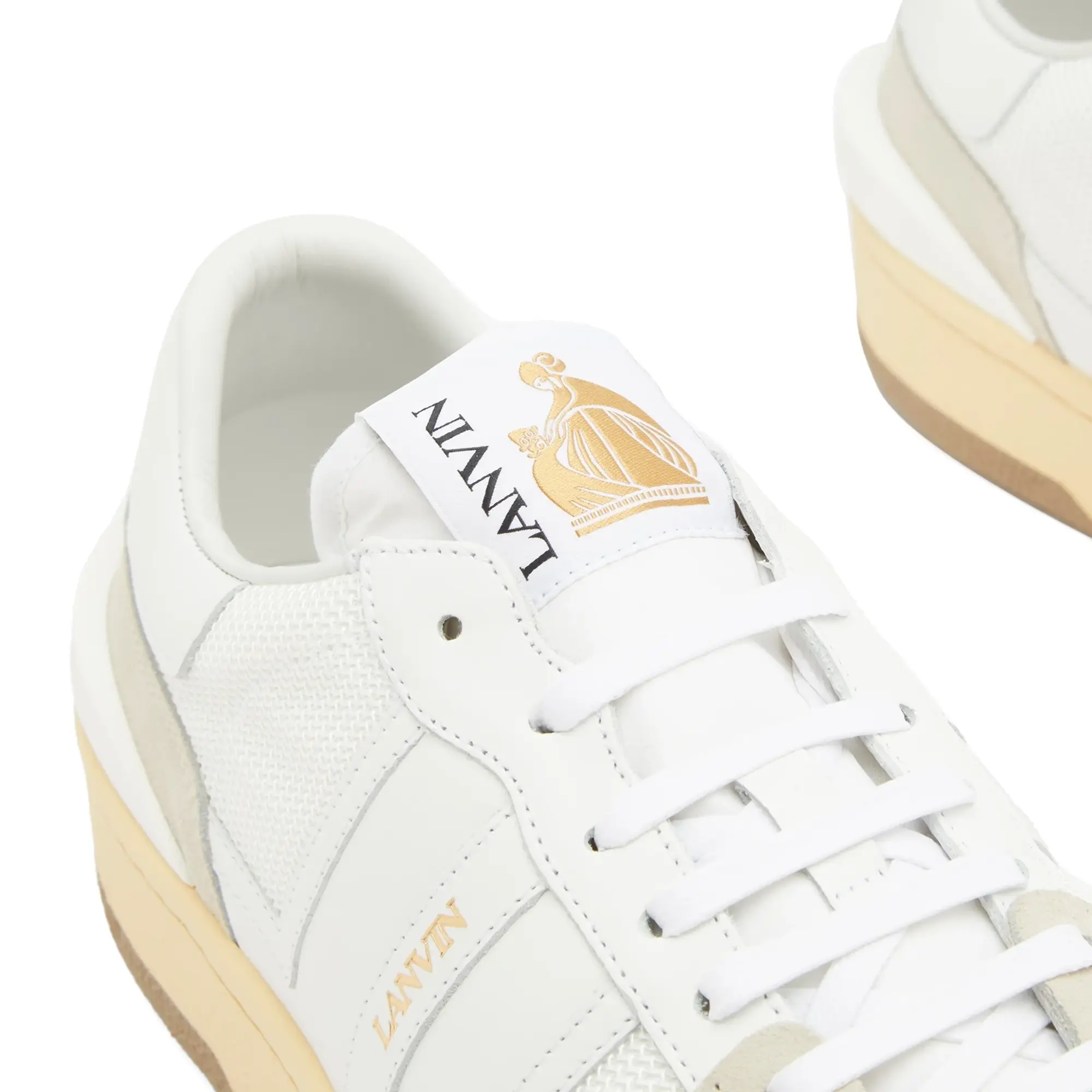 Lanvin Men's Clay Sneaker White