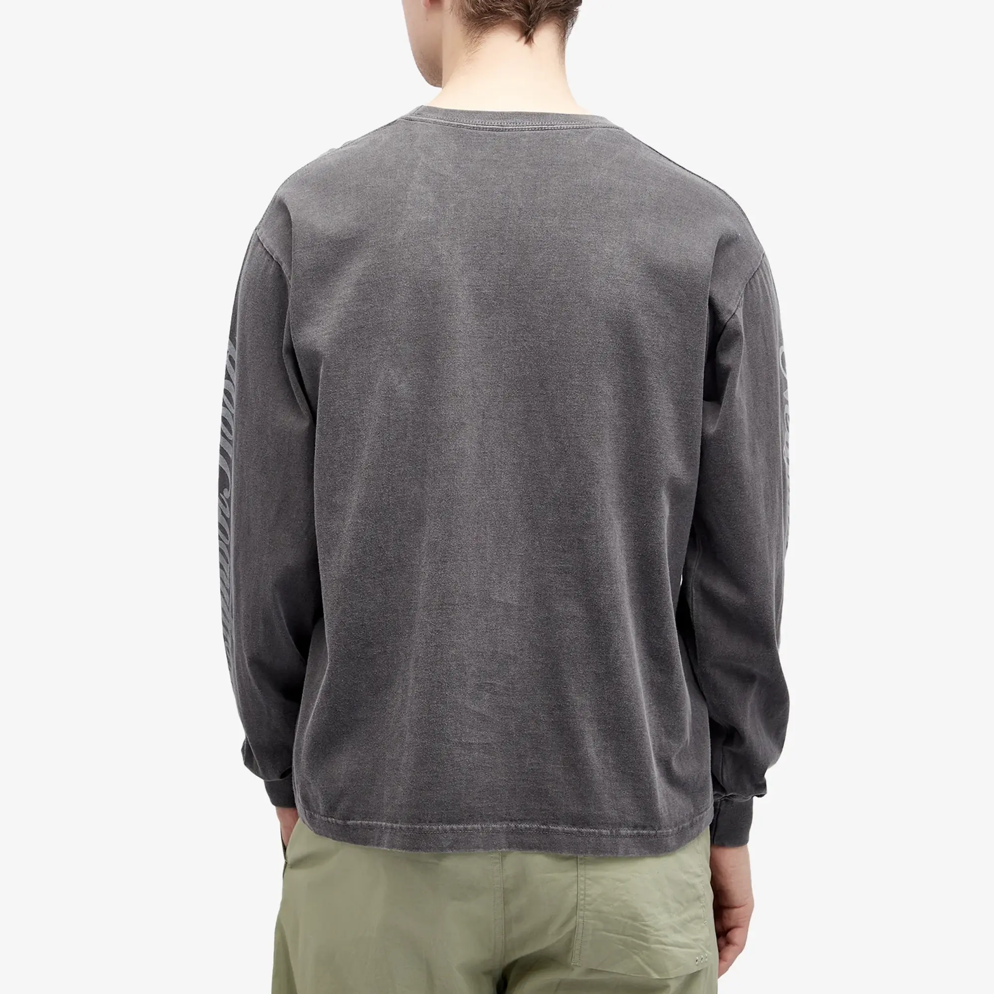Neighborhood Men's LS-12 Long Sleeve T-Shirt Black