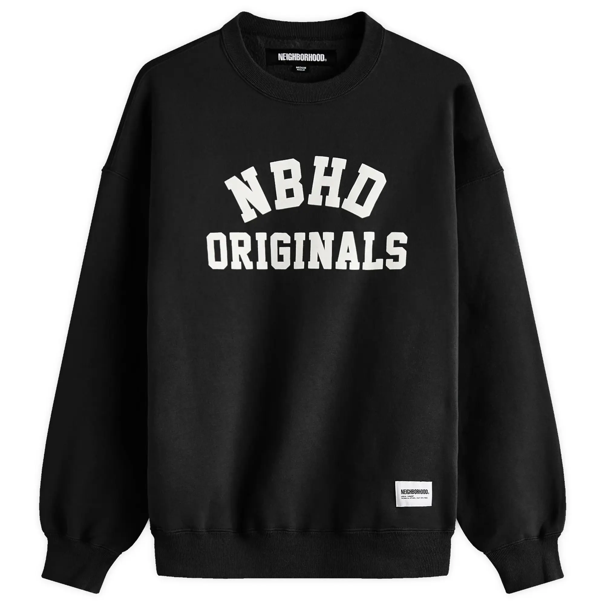 Neighborhood Men's Basic Sweatshirt Black