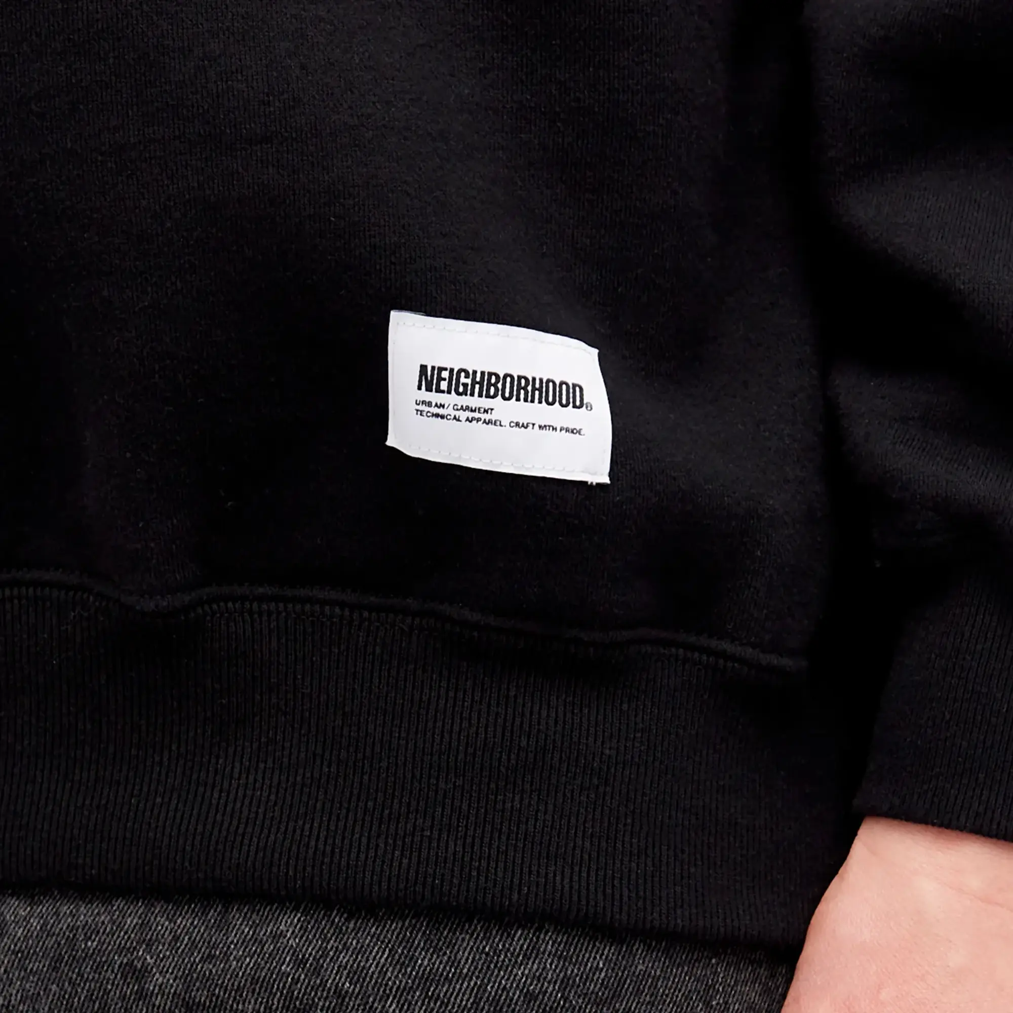 Neighborhood Men's Basic Sweatshirt Black