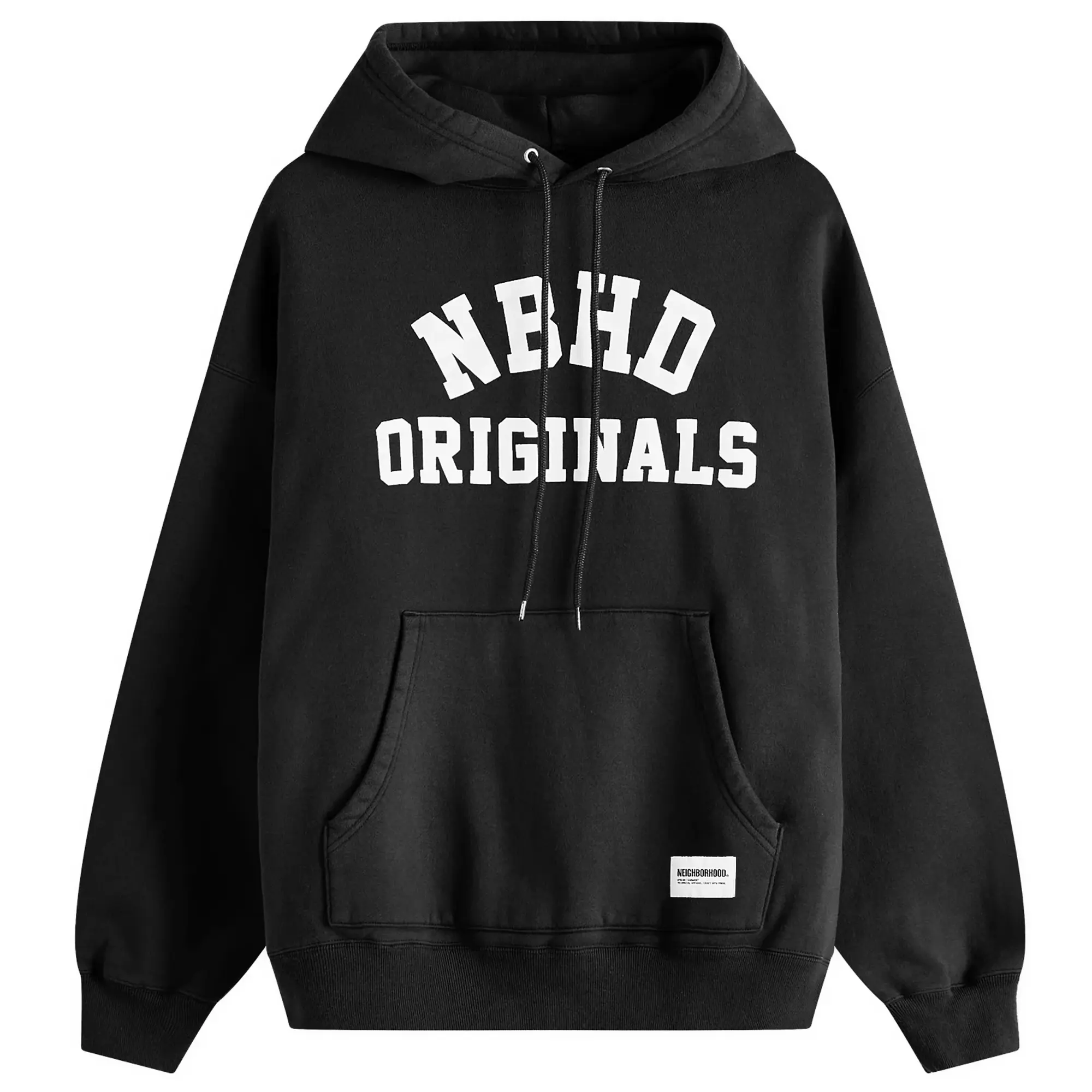 Neighborhood Men's Basic Hoodie Black