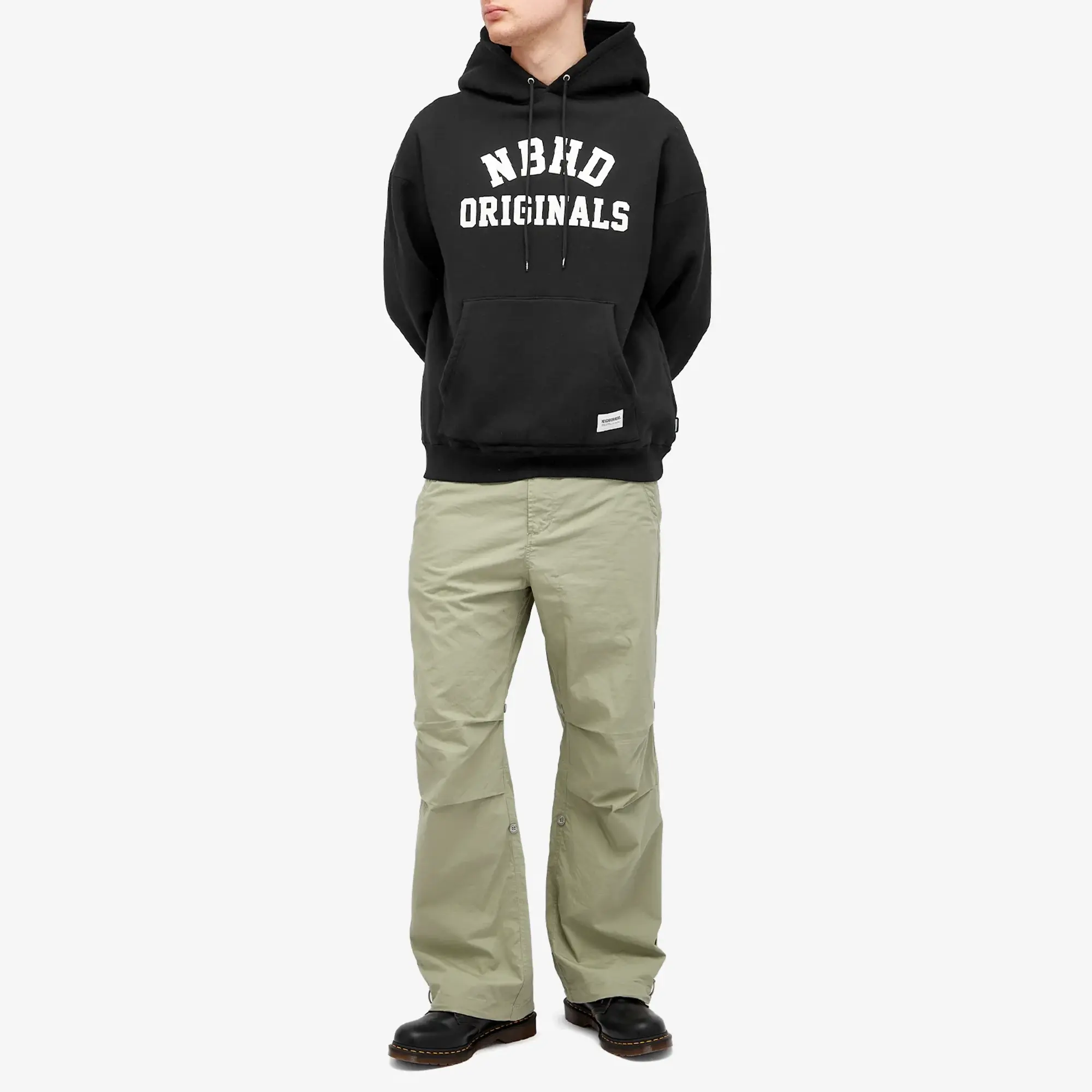 Neighborhood Men's Basic Hoodie Black