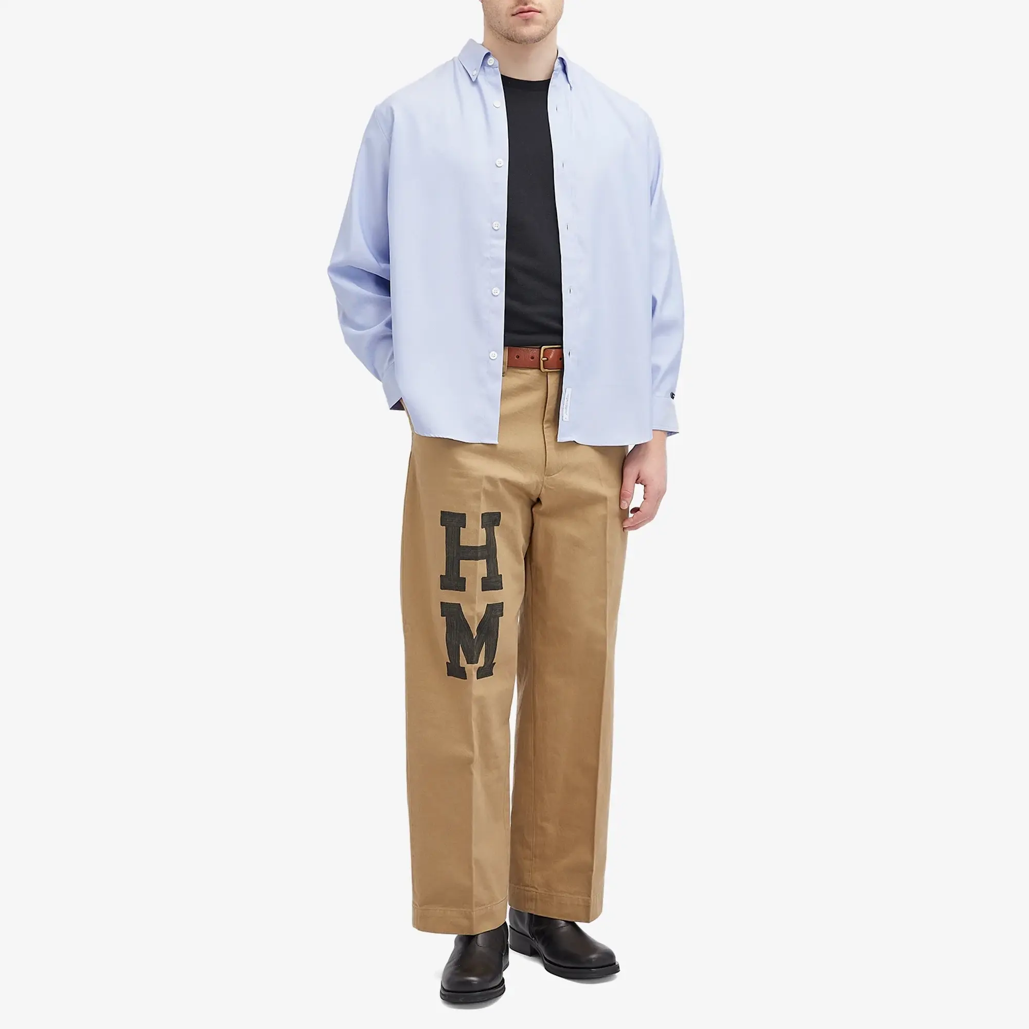 Human Made Men's Wide Chino Pants Beige