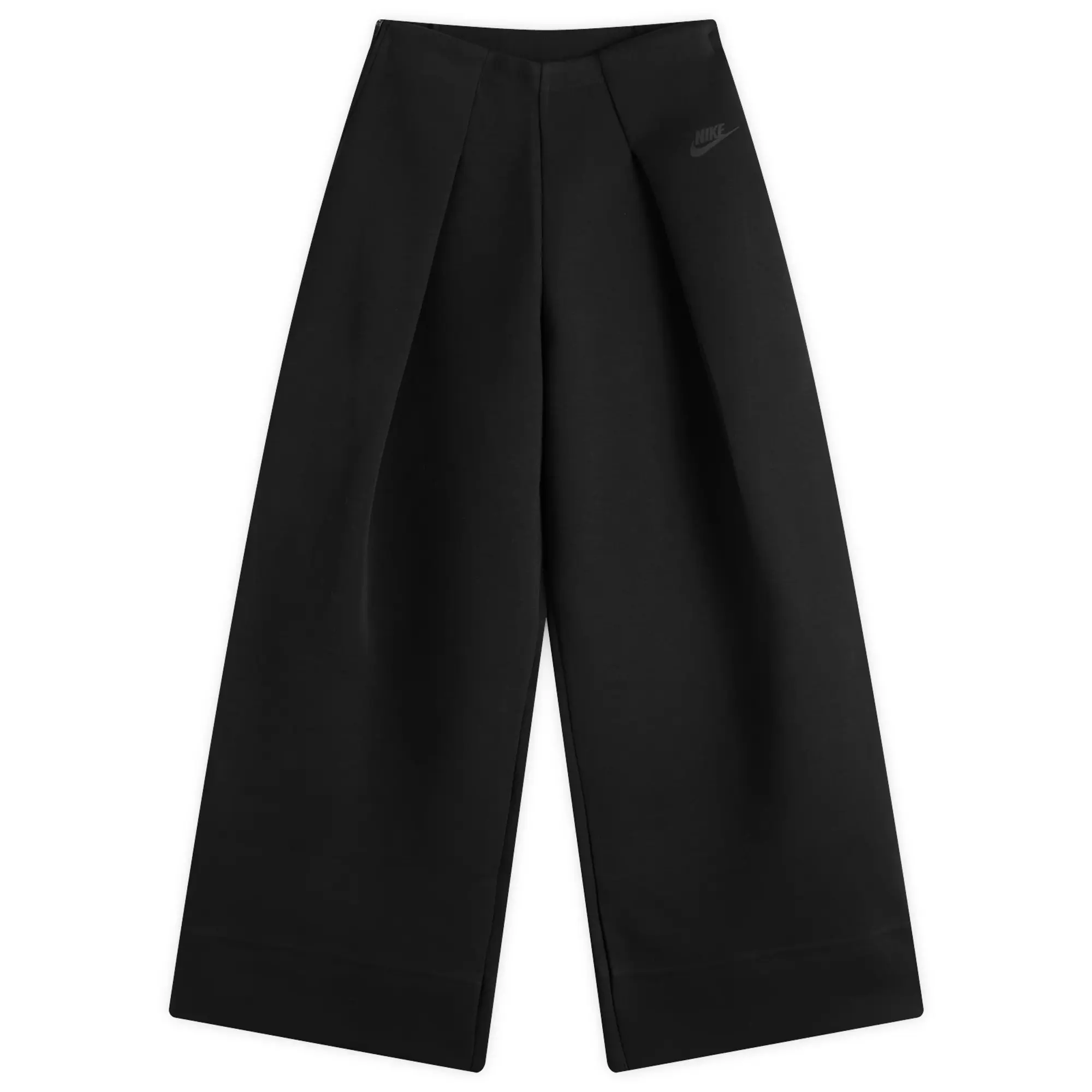 Nike Women's Tech Fleece Pleated Wide Pant Black