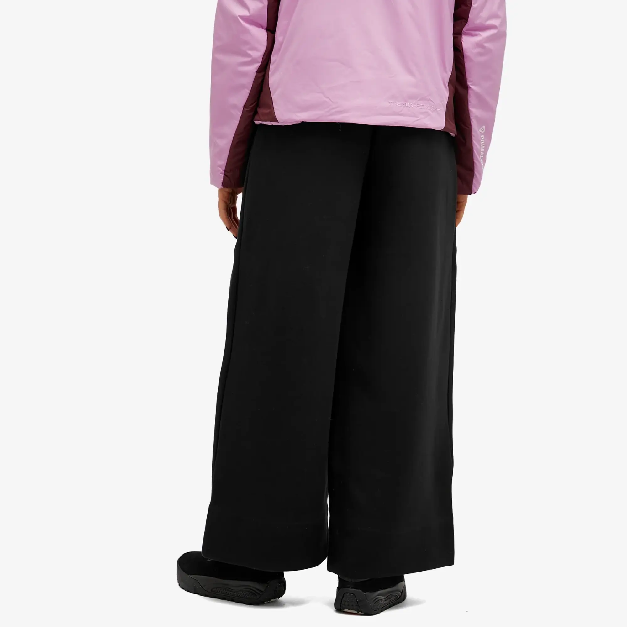 Nike Women's Tech Fleece Pleated Wide Pant Black