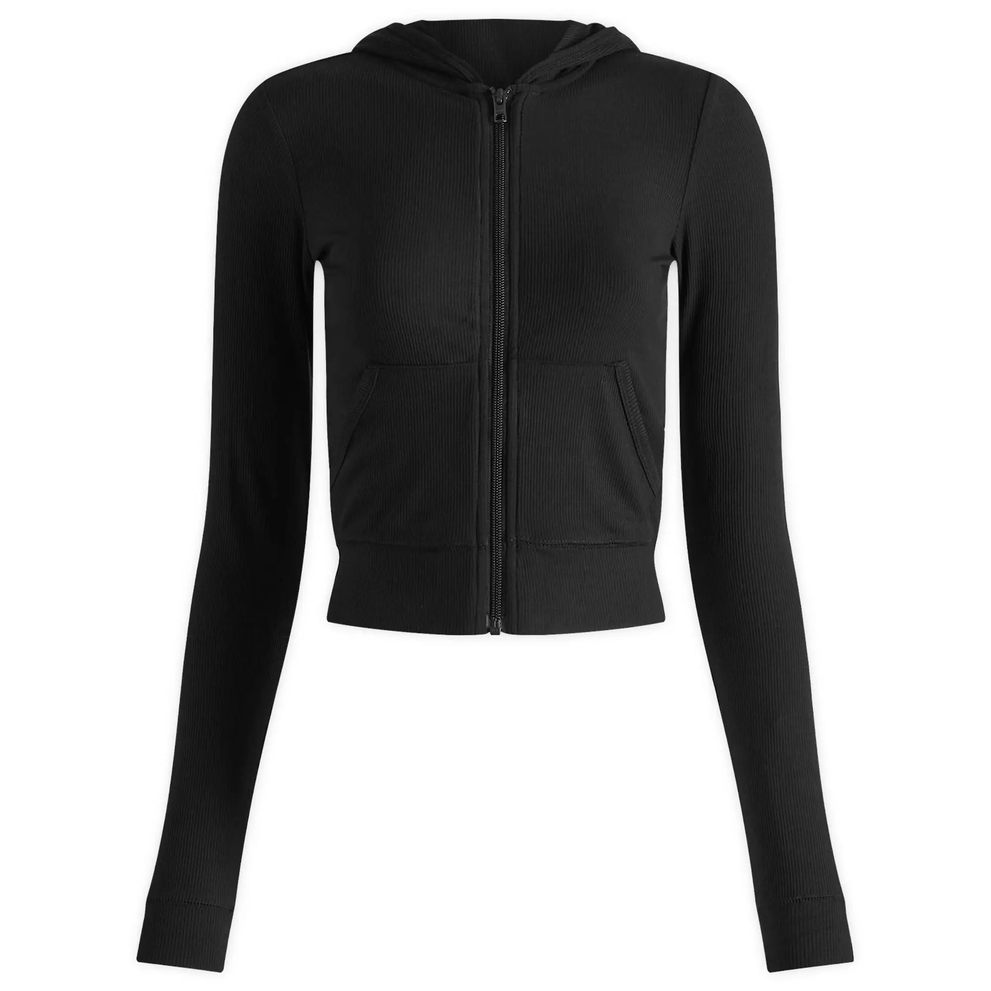 SKIMS Women's Soft Lounge Zip Up Hoodie Onyx