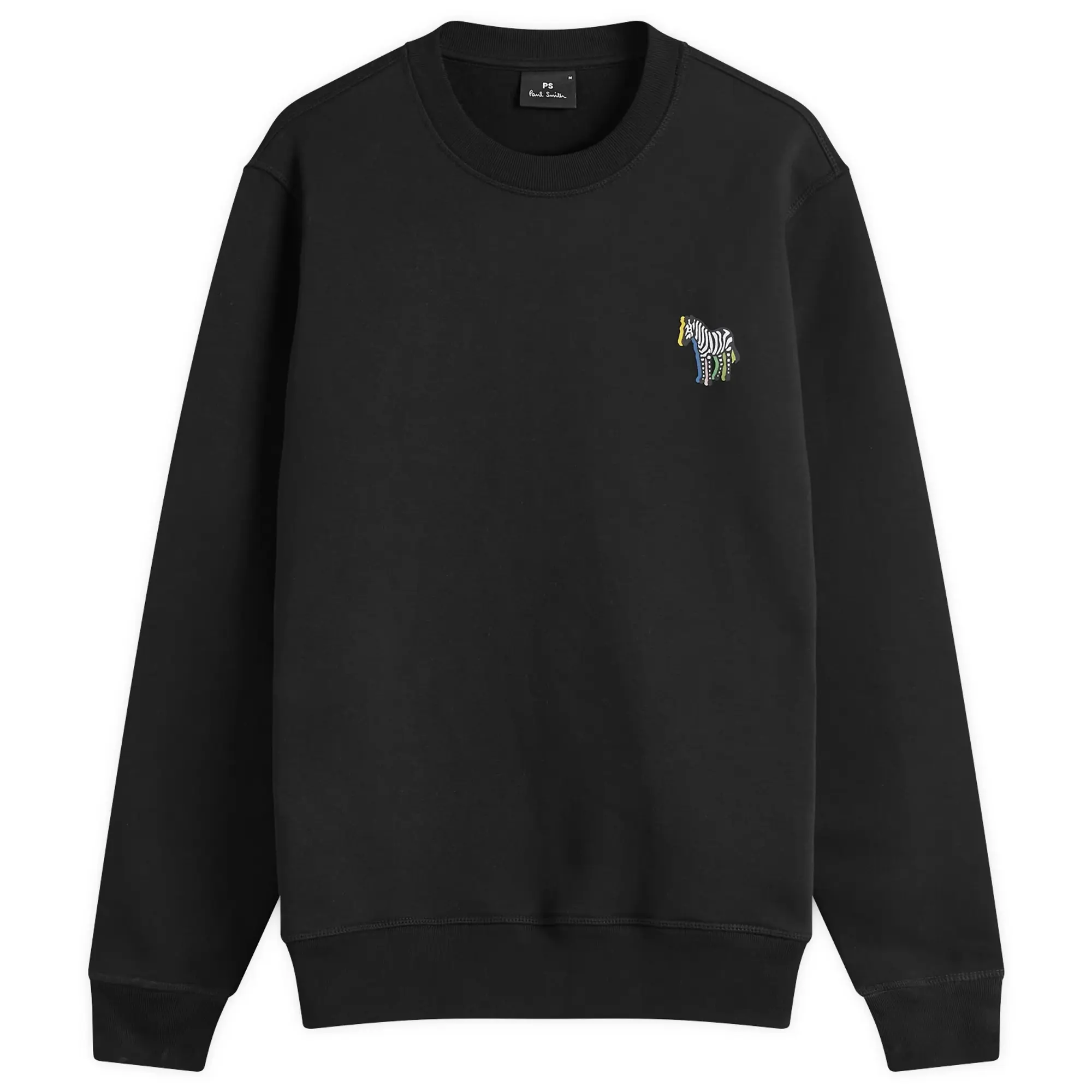 Paul Smith Men's Zebra Puff Sweatshirt Black