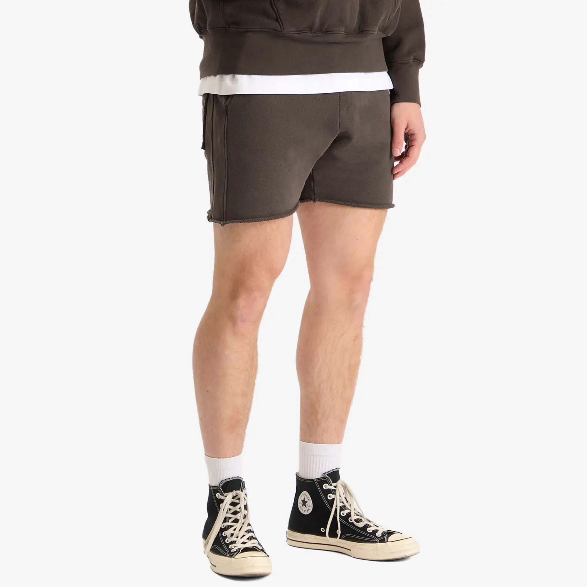 Les Tien Men's Heavyweight Yacht Shorts Vintage Black