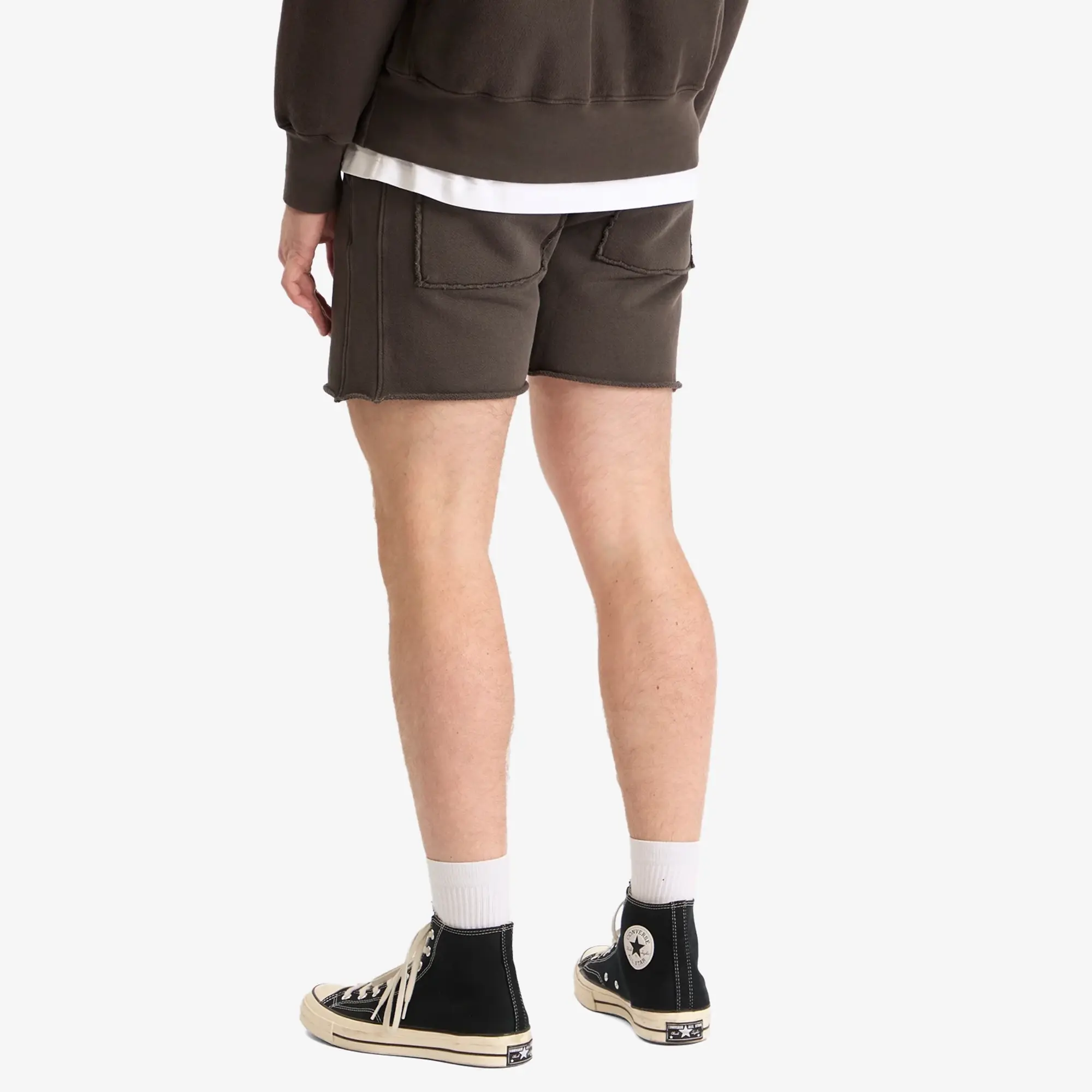 Les Tien Men's Heavyweight Yacht Shorts Vintage Black