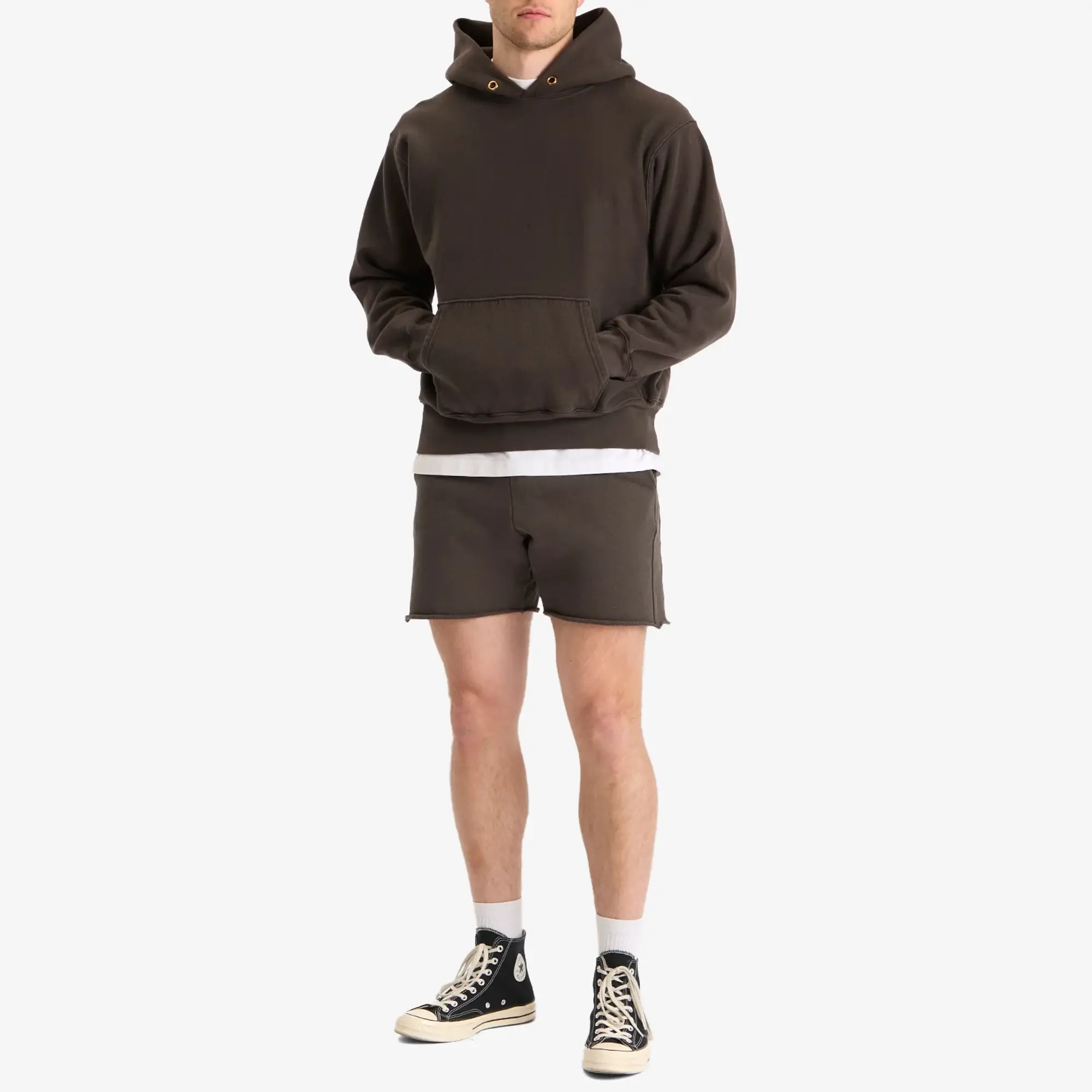 Les Tien Men's Heavyweight Yacht Shorts Vintage Black