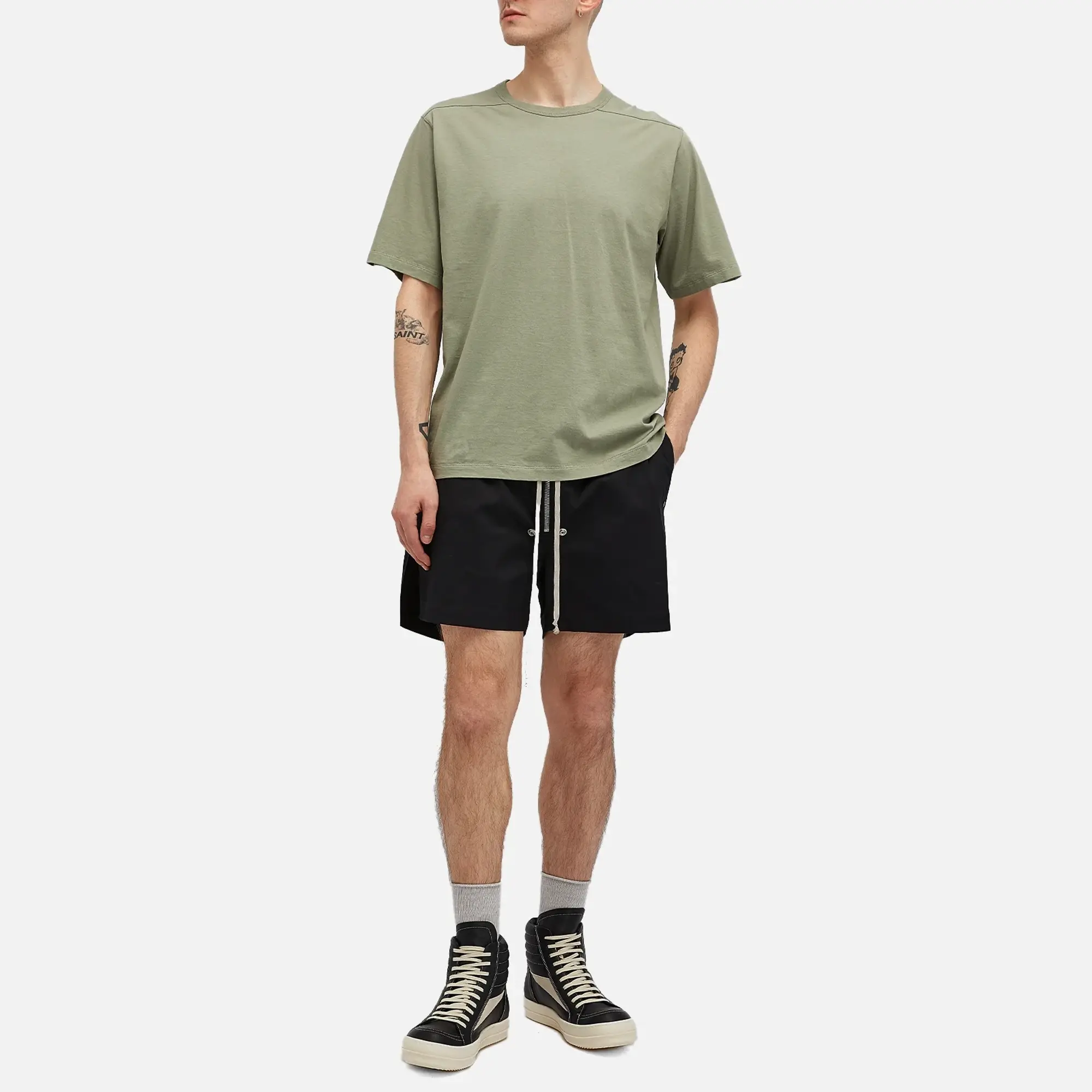 Rick Owens Men's Brad T-Shirt Celadon