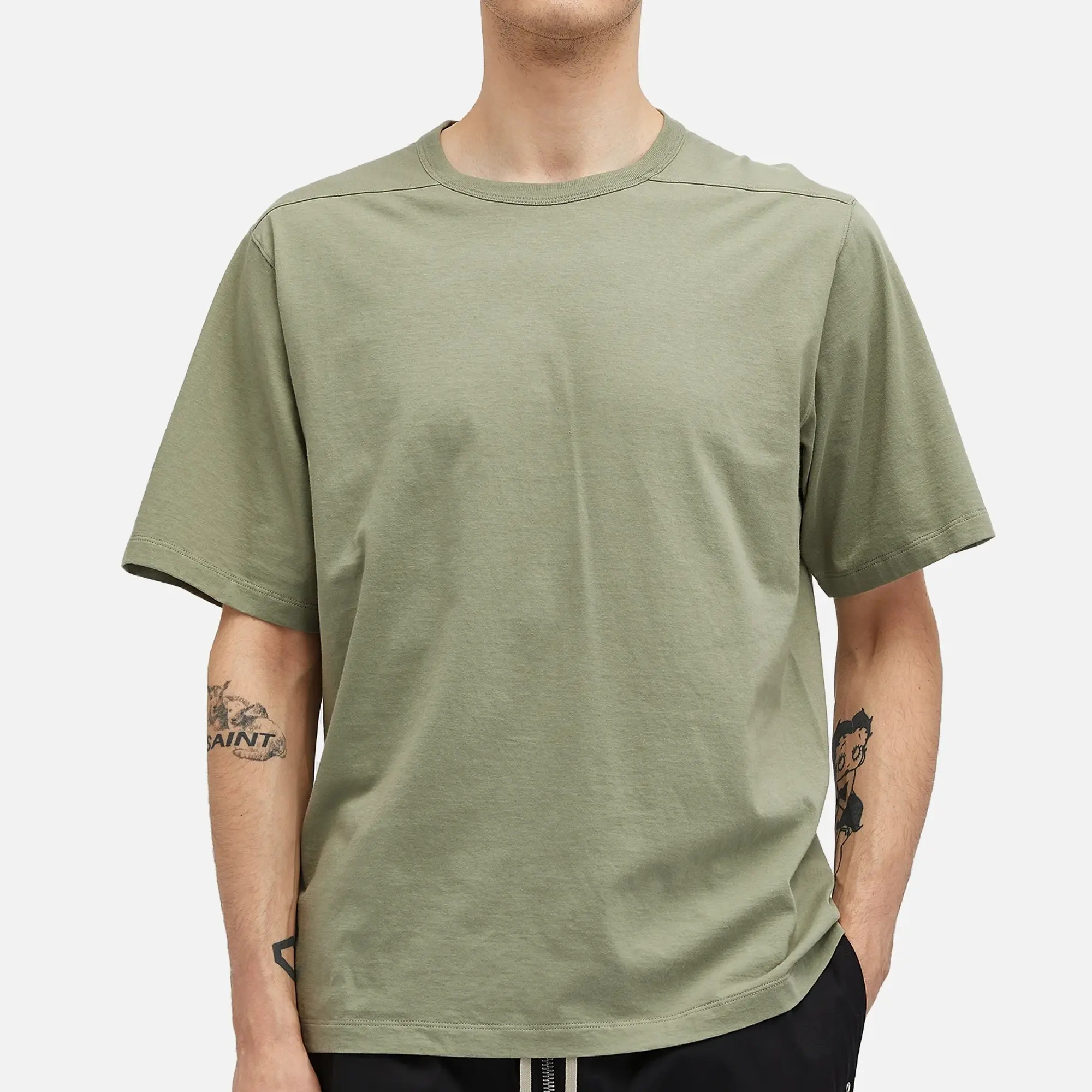 Rick Owens Men's Brad T-Shirt Celadon