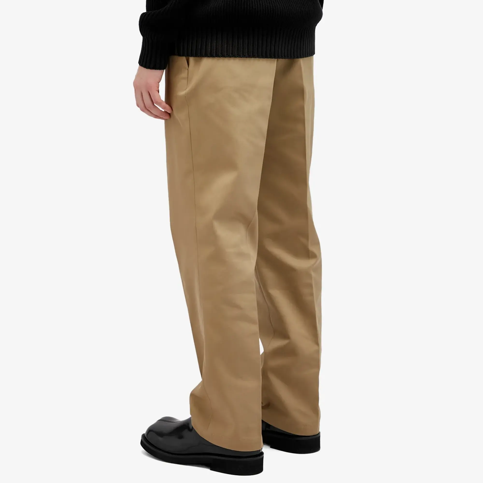 Maison Margiela Men's Cotton Casual Trousers Beige